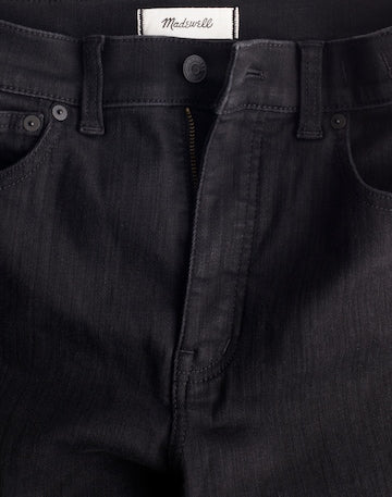 Madewell The Perfect Vintage Wide-Leg Jean in Black Rinse Wash 75% Cotton 22% Recycled Polyester 3% Elastane