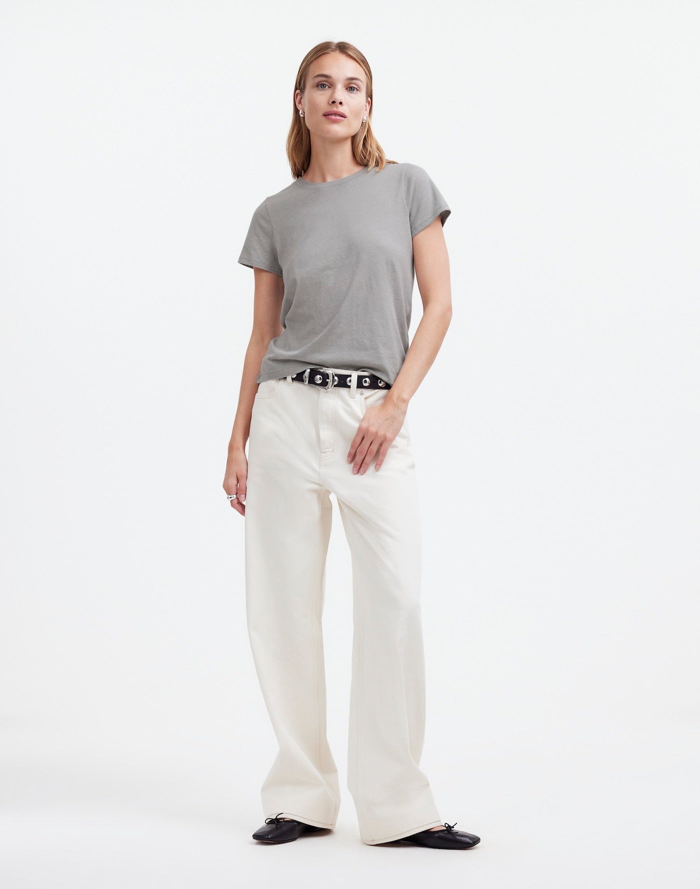 Madewell Northside Vintage Tee 50% Cotton 50% Polyester