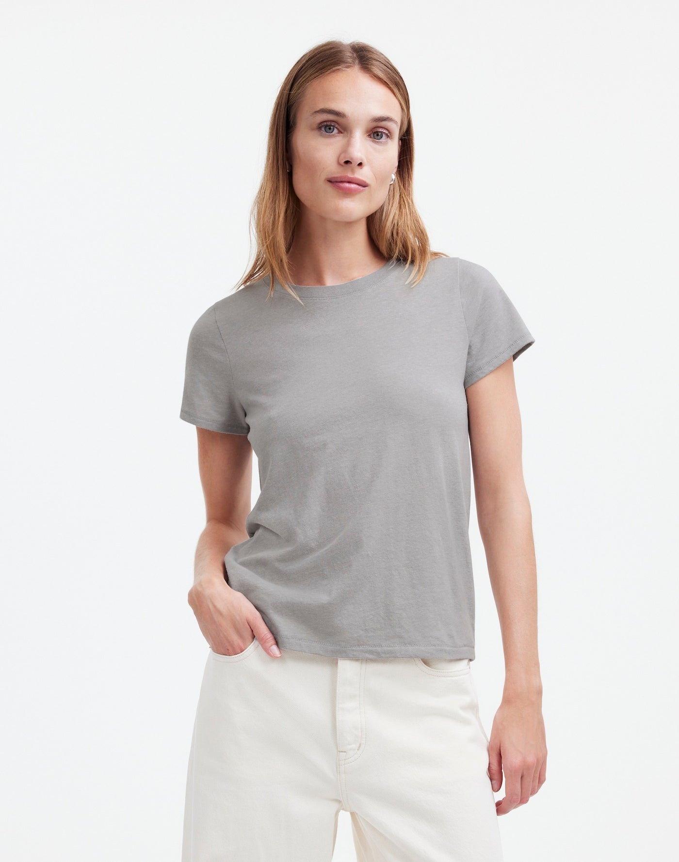 Madewell Northside Vintage Tee 50% Cotton 50% Polyester