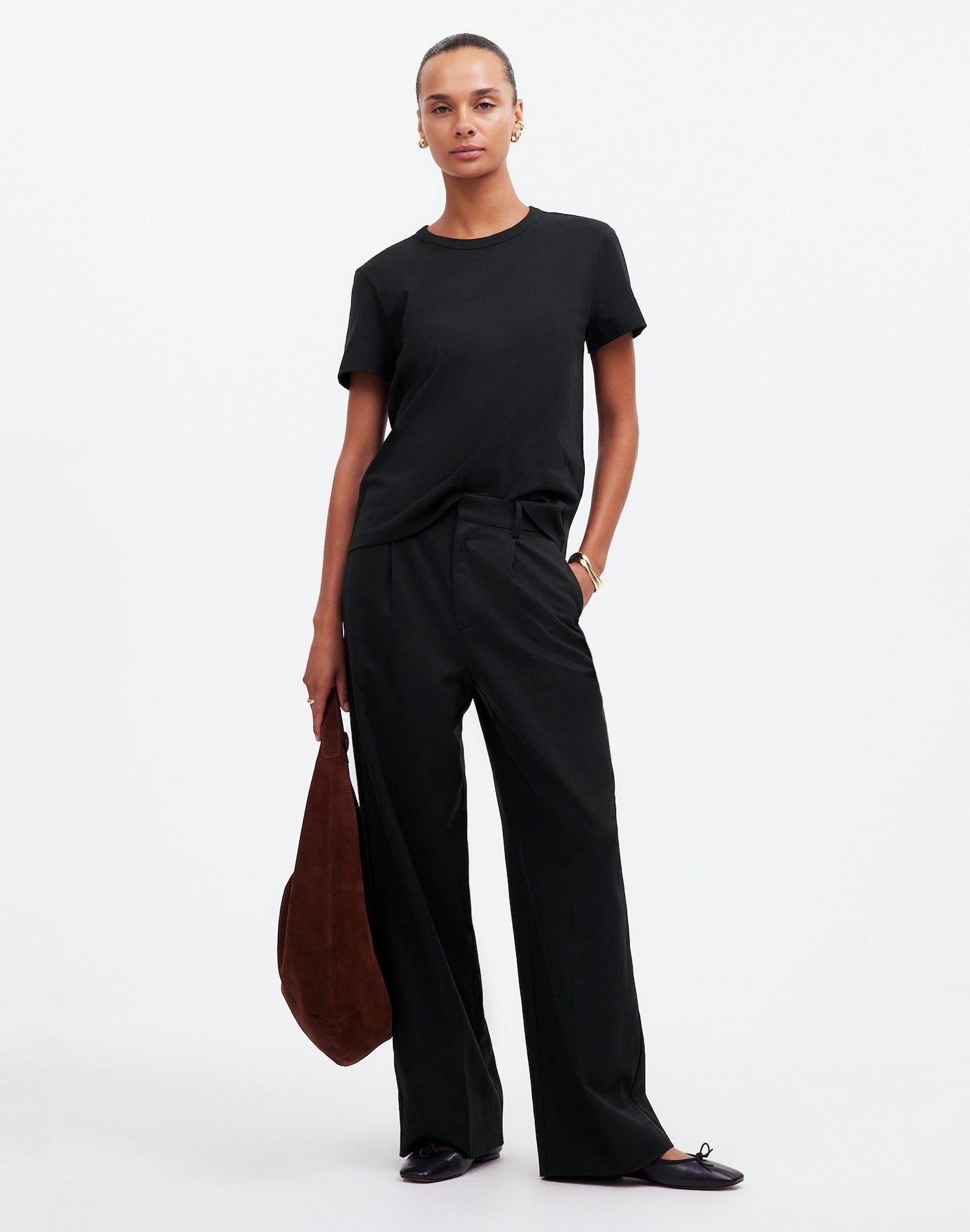 Madewell Perfect Crewneck Tee Allday Jersey 100% Cotton