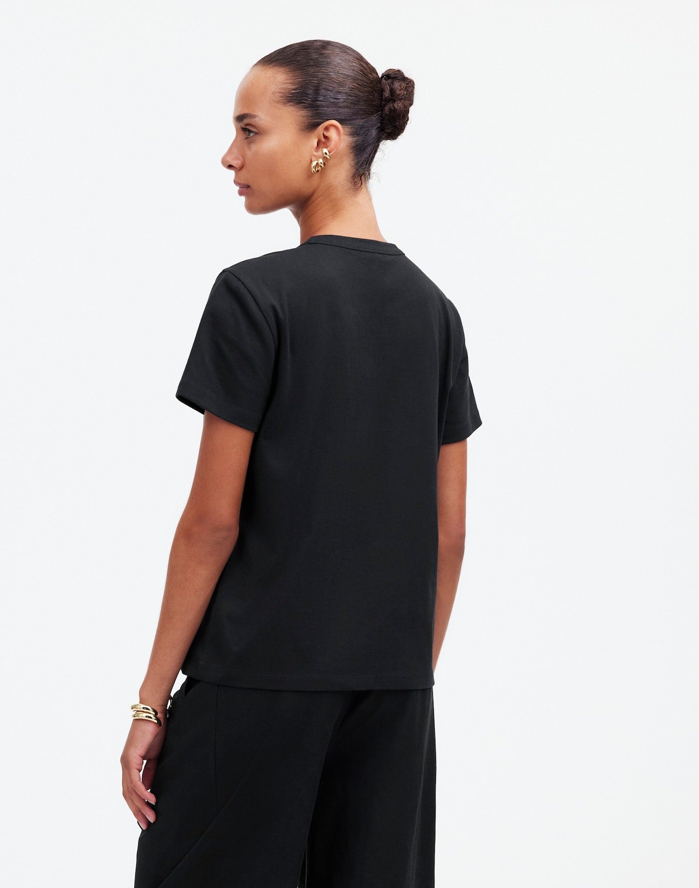 Madewell Perfect Crewneck Tee Allday Jersey 100% Cotton