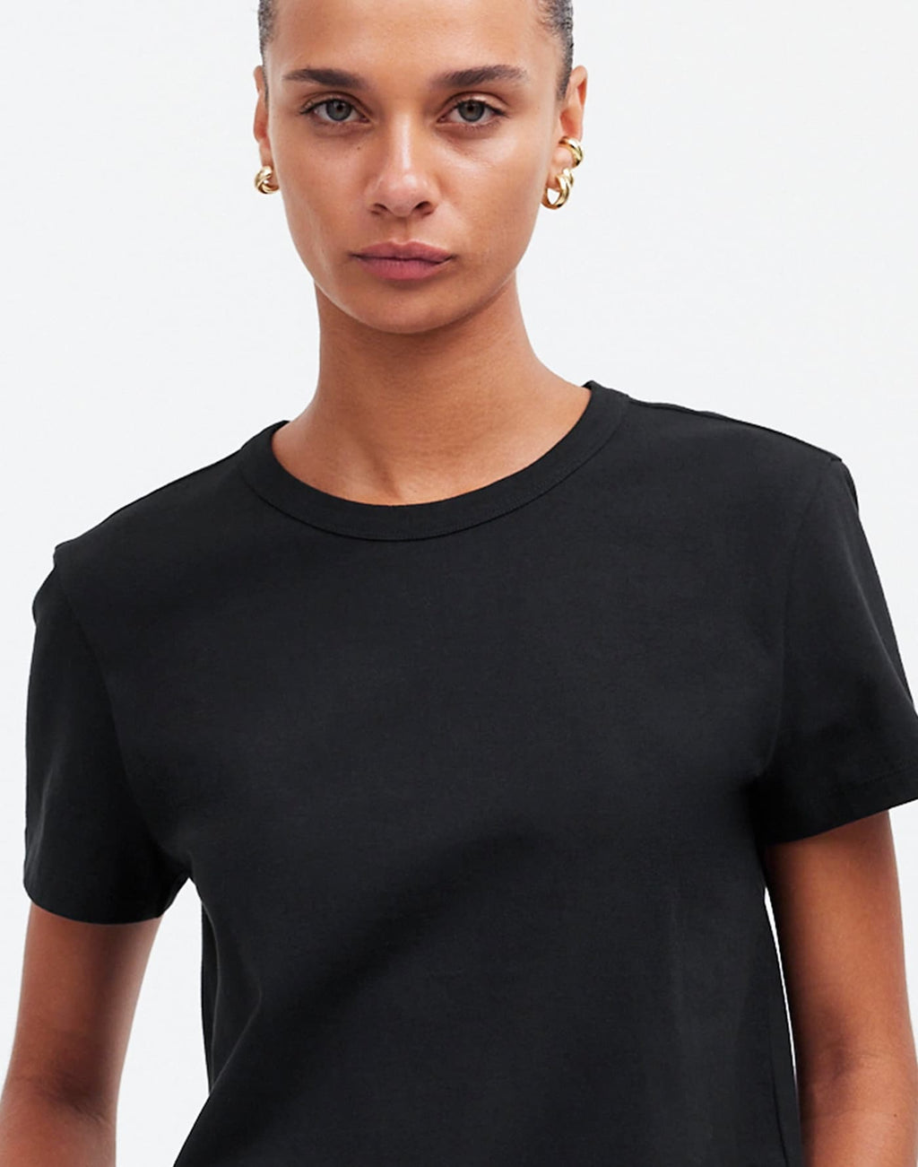 Madewell Perfect Crewneck Tee Allday Jersey 100% Cotton