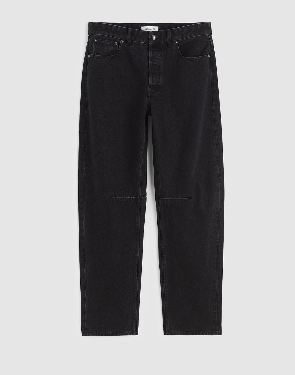 Madewell The Darted Barrel-Leg Jean in Vintage Canvas 100% Cotton