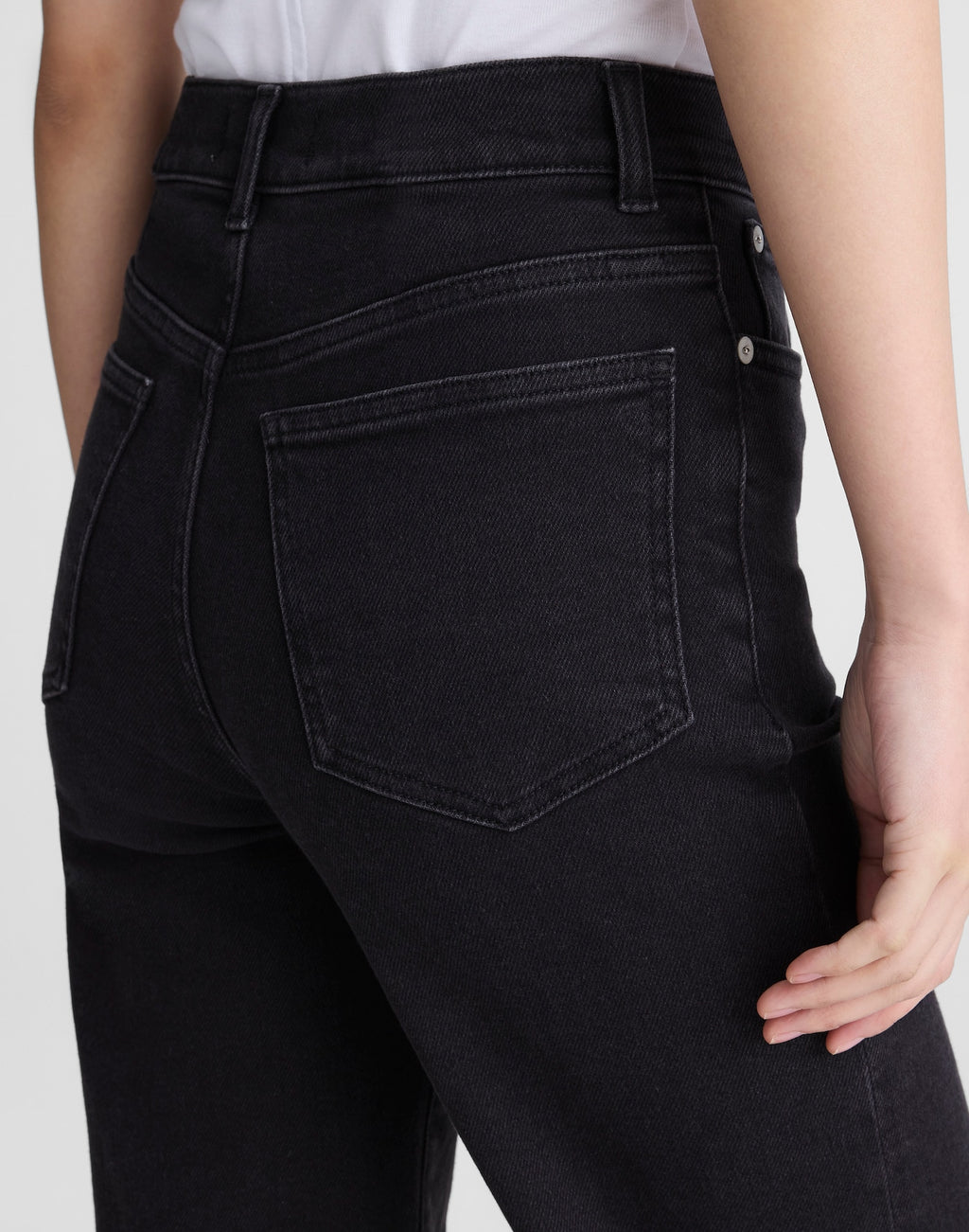 Madewell The Wide-Leg Jean in Super Stretch Denim 95% Cotton 3% Polyester 2% Elastane