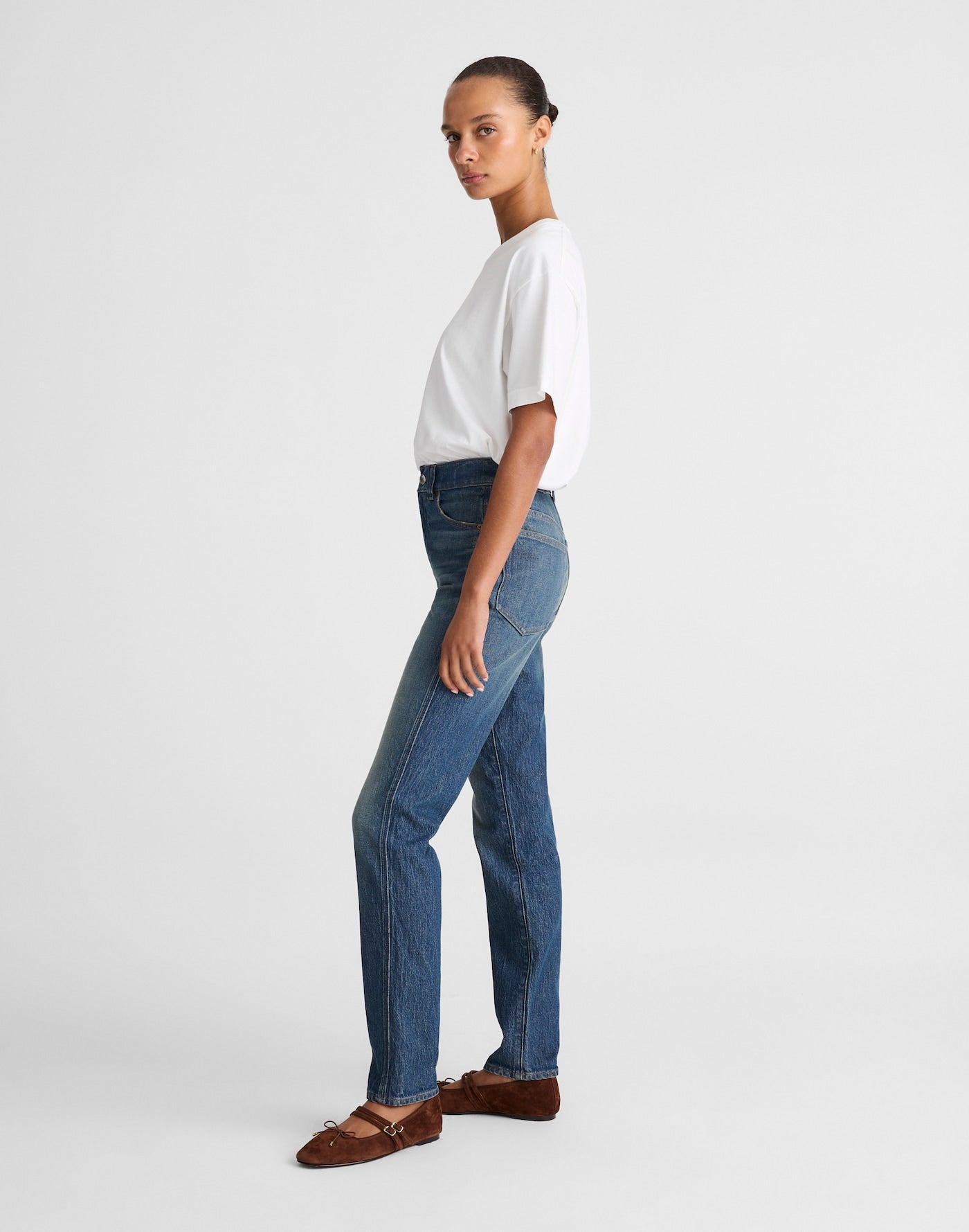 Madewell The Perfect Vintage Jean in Pickaway Wash 99% Cotton 1% Elastane