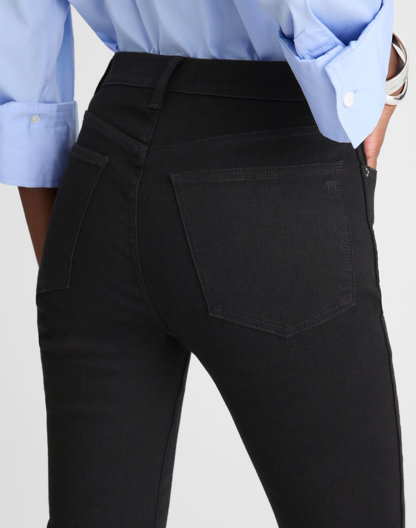 Madewell The Pencil Jean in Super Stretch Denim 81% Cotton 16% Recycled Polyester 3% Elastane