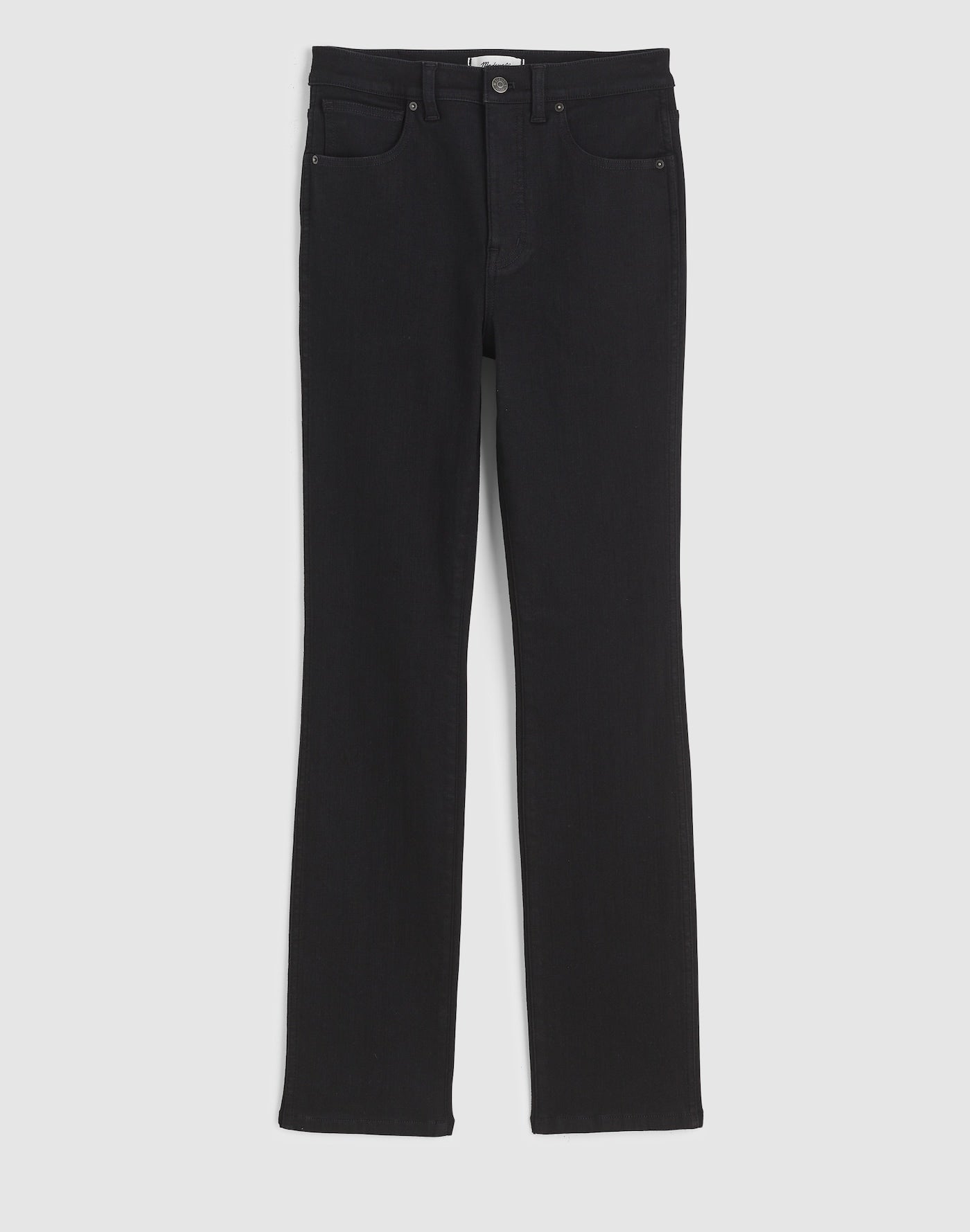 Madewell The Pencil Jean in Super Stretch Denim 81% Cotton 16% Recycled Polyester 3% Elastane