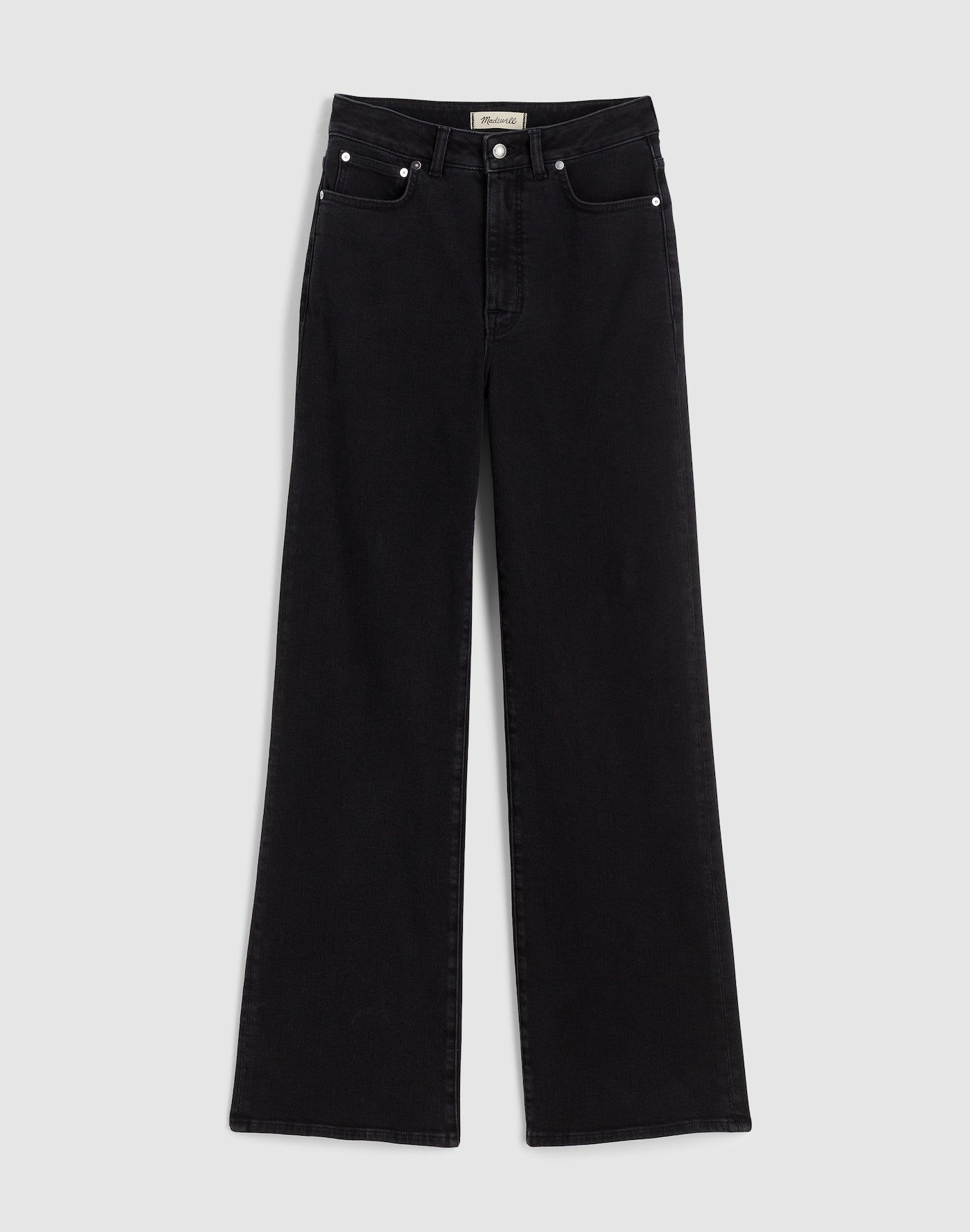 Madewell The Curvy Wide-Leg Jean in Rigid Denim 95% Cotton 3% Polyester 2% Elastane