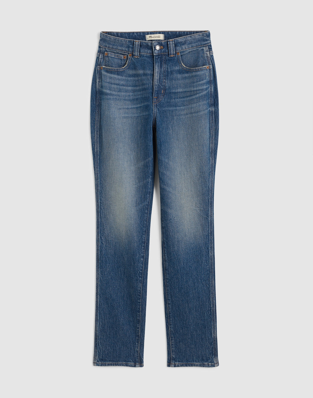 Madewell The Curvy Perfect Vintage Jean in Pickaway Wash 99% Cotton 1% Elastane