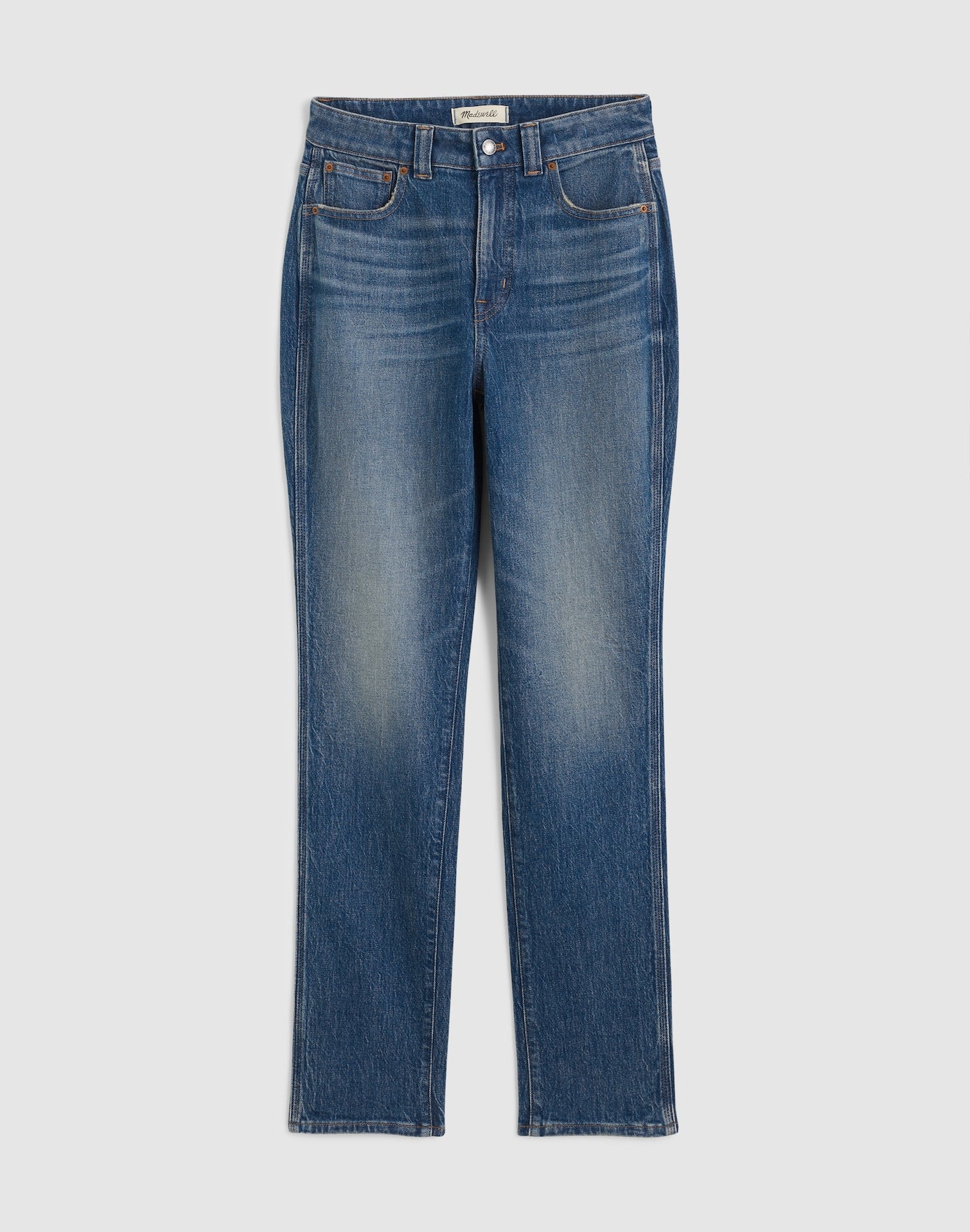 Madewell The Curvy Perfect Vintage Jean in Pickaway Wash 99% Cotton 1% Elastane