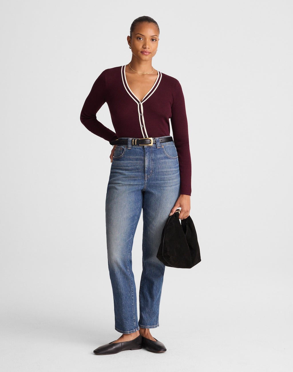 Madewell The Curvy Perfect Vintage Jean in Pickaway Wash 99% Cotton 1% Elastane