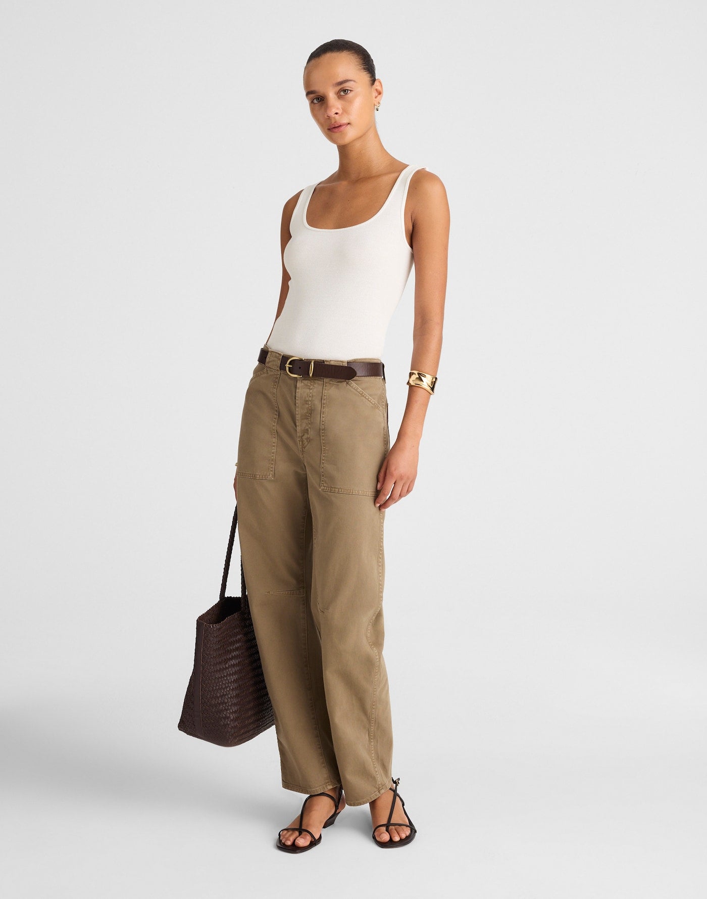 Madewell Scoopneck Tank 100% Cotton