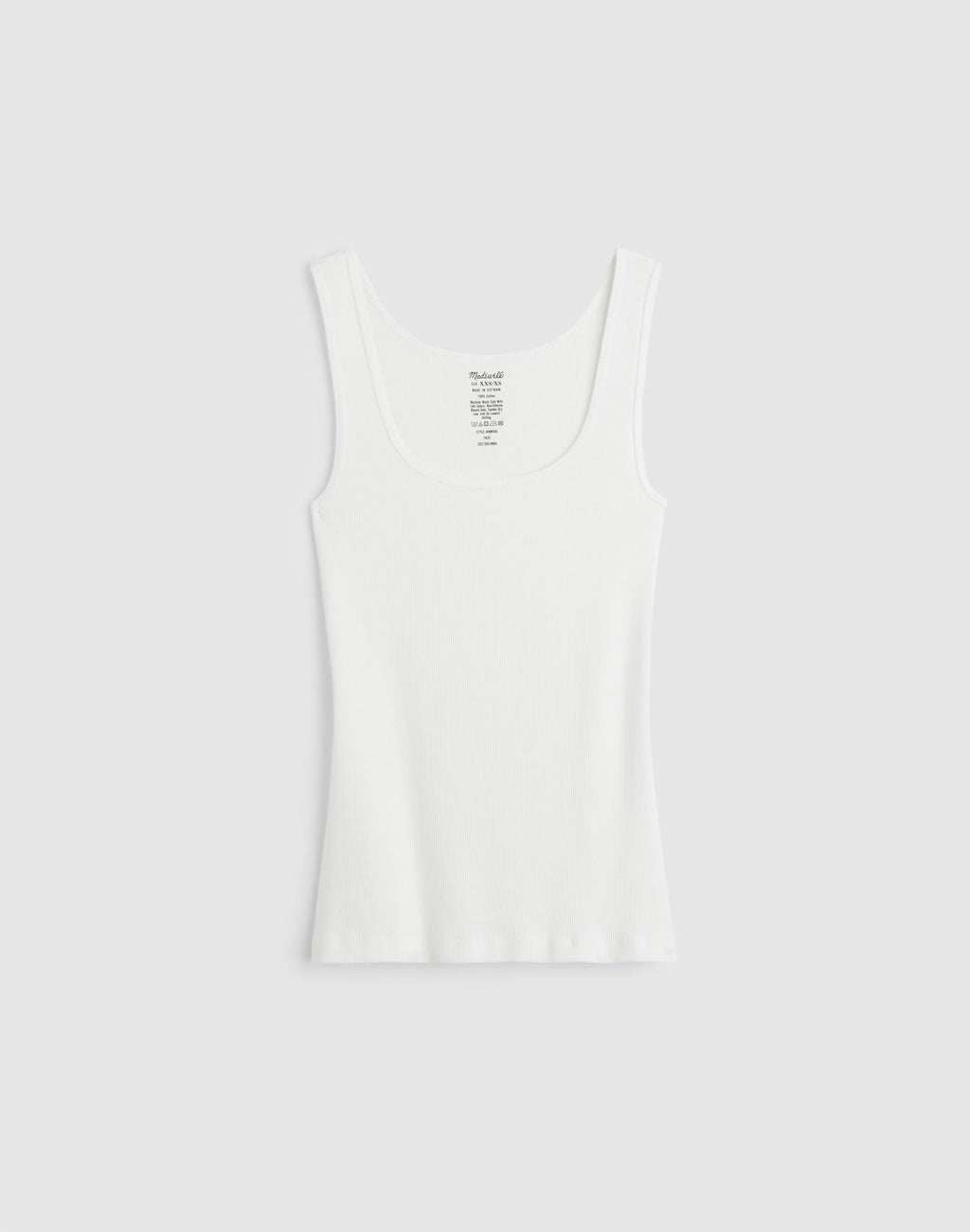 Madewell Scoopneck Tank 100% Cotton