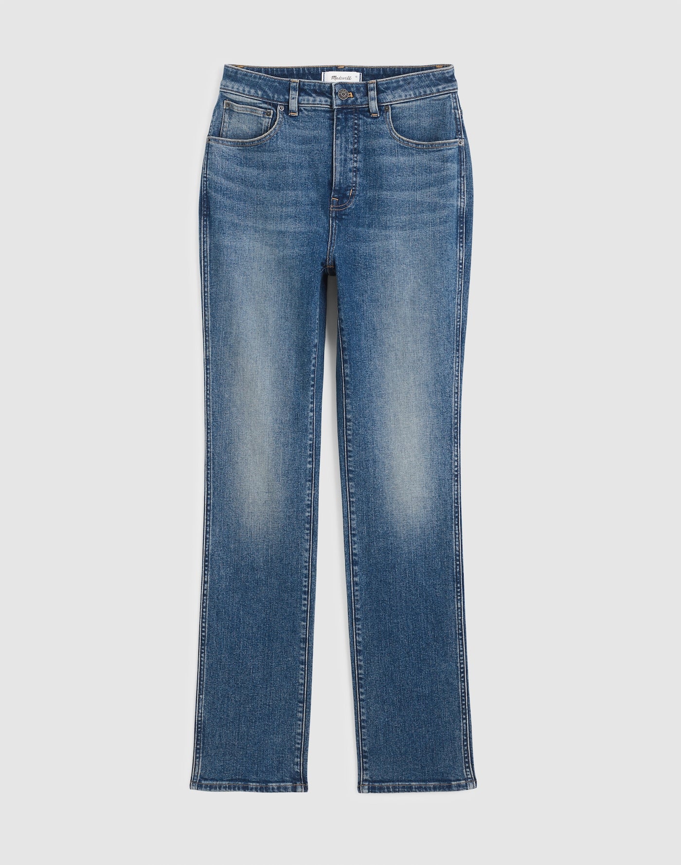 Madewell The Curvy Pencil Jean in Super Stretch Denim 99% Cotton 1% Elastane