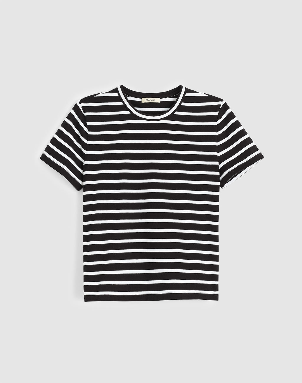 Madewell The Perfect Crewneck Tee in Allday Jersey 100% Cotton