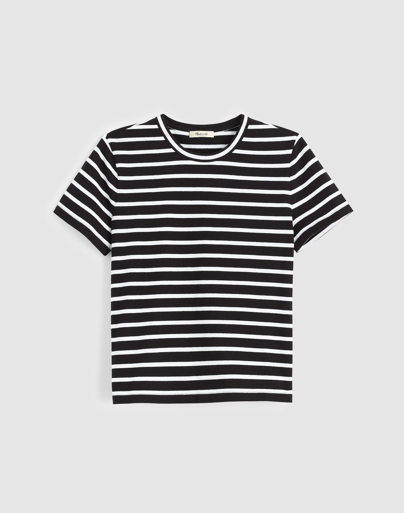 Madewell The Perfect Crewneck Tee in Allday Jersey 100% Cotton