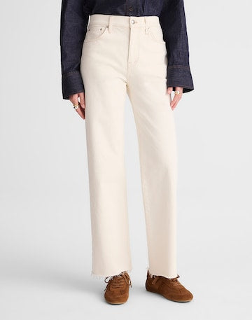 Madewell The Perfect Vintage Wide-Leg Crop Jean in Rigid Denim 98% Cotton 2% Elastane