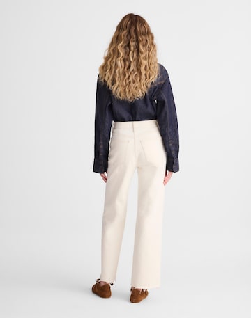 Madewell The Perfect Vintage Wide-Leg Crop Jean in Rigid Denim 98% Cotton 2% Elastane