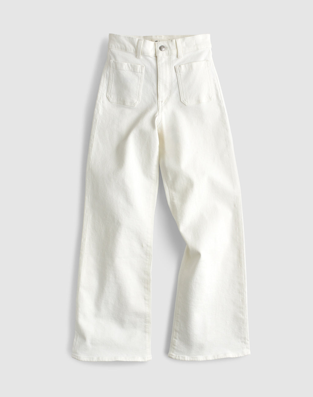 Madewell The Emmy Wide-Leg Jean in Super Stretch Denim 93% Cotton 5% Polyester 2% Elastane