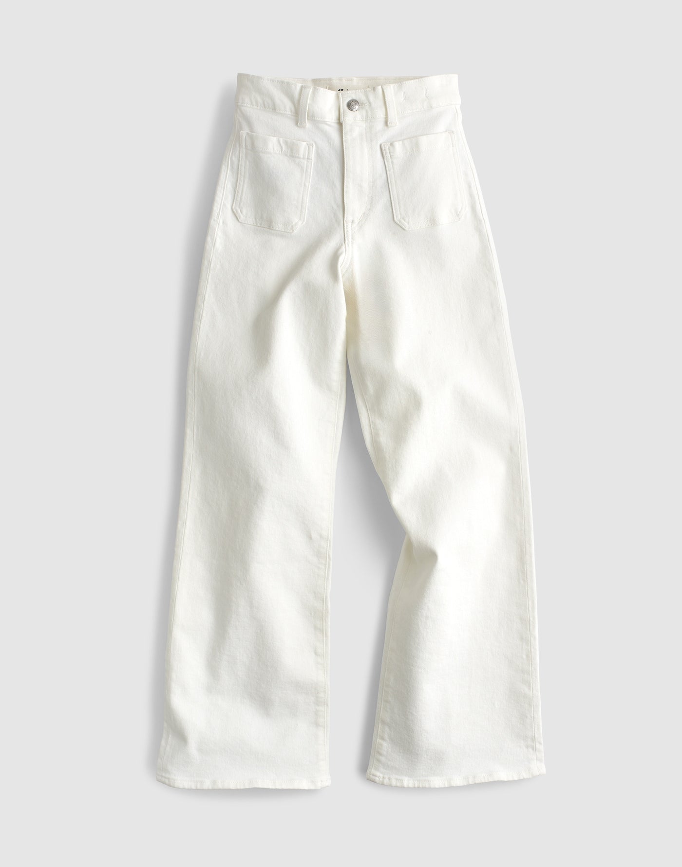 Madewell The Emmy Wide-Leg Jean in Super Stretch Denim 93% Cotton 5% Polyester 2% Elastane