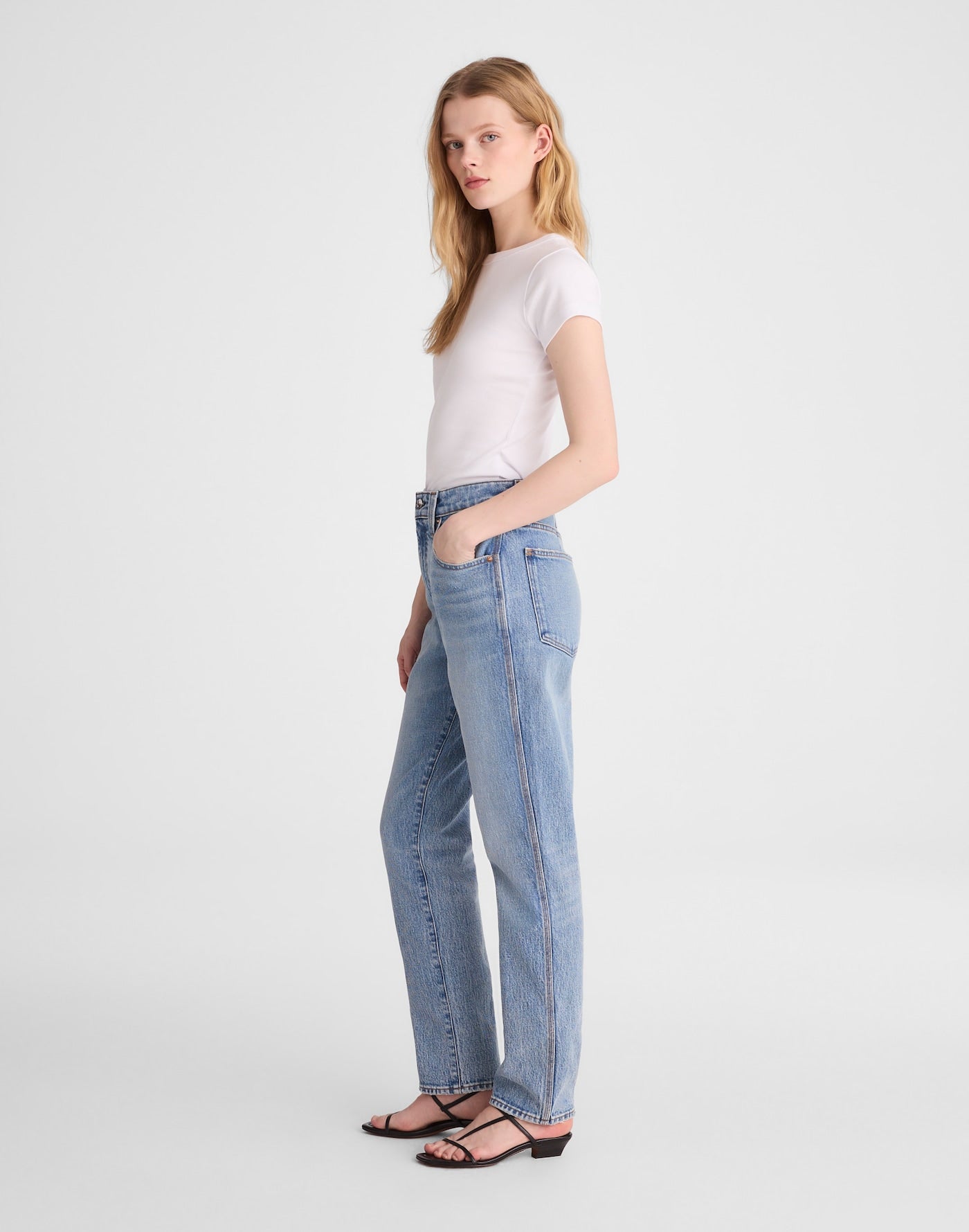 Madewell The Perfect Vintage Jean in Raebrook Wash 99% Cotton 1% Elastane
