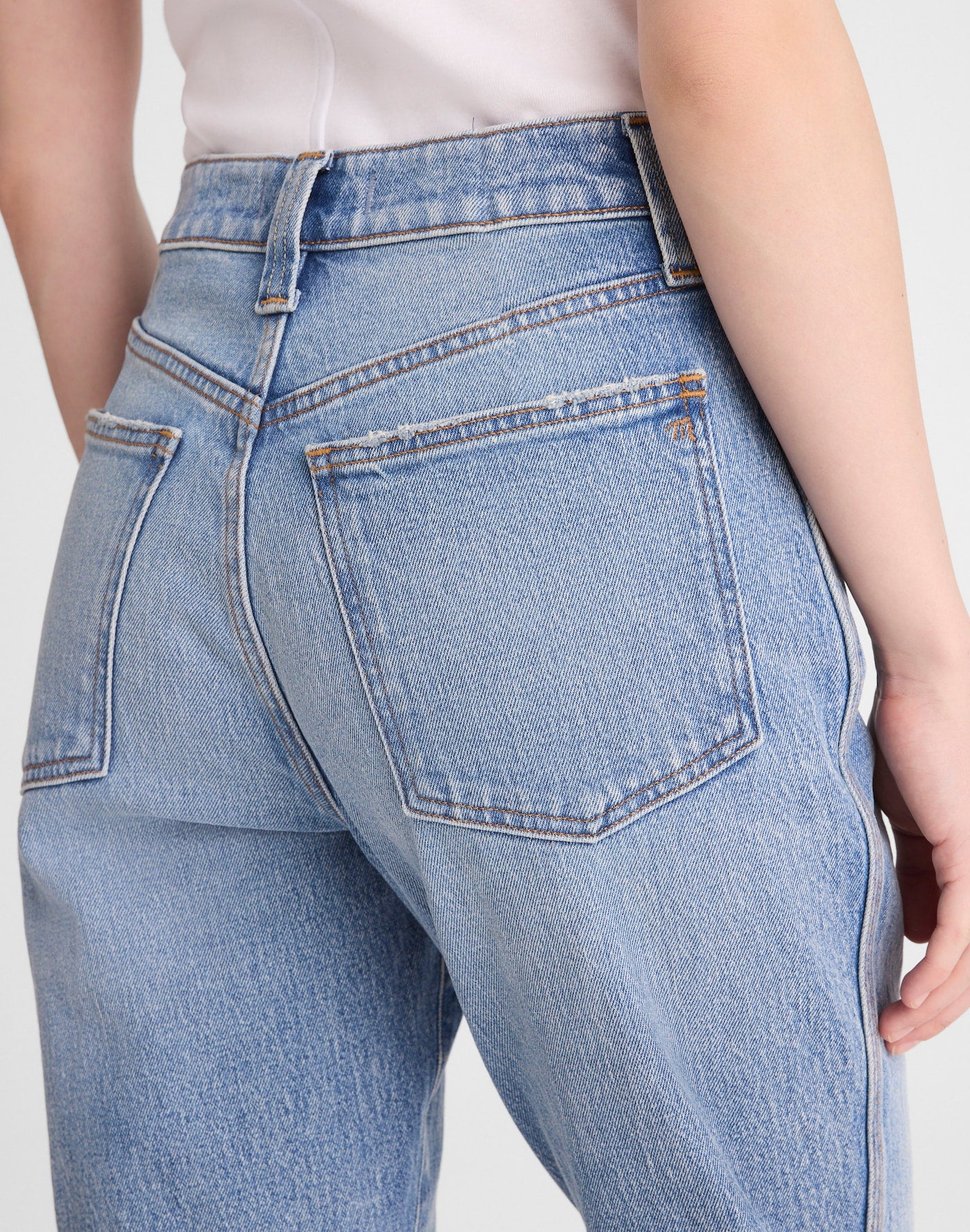 Madewell The Perfect Vintage Jean in Raebrook Wash 99% Cotton 1% Elastane