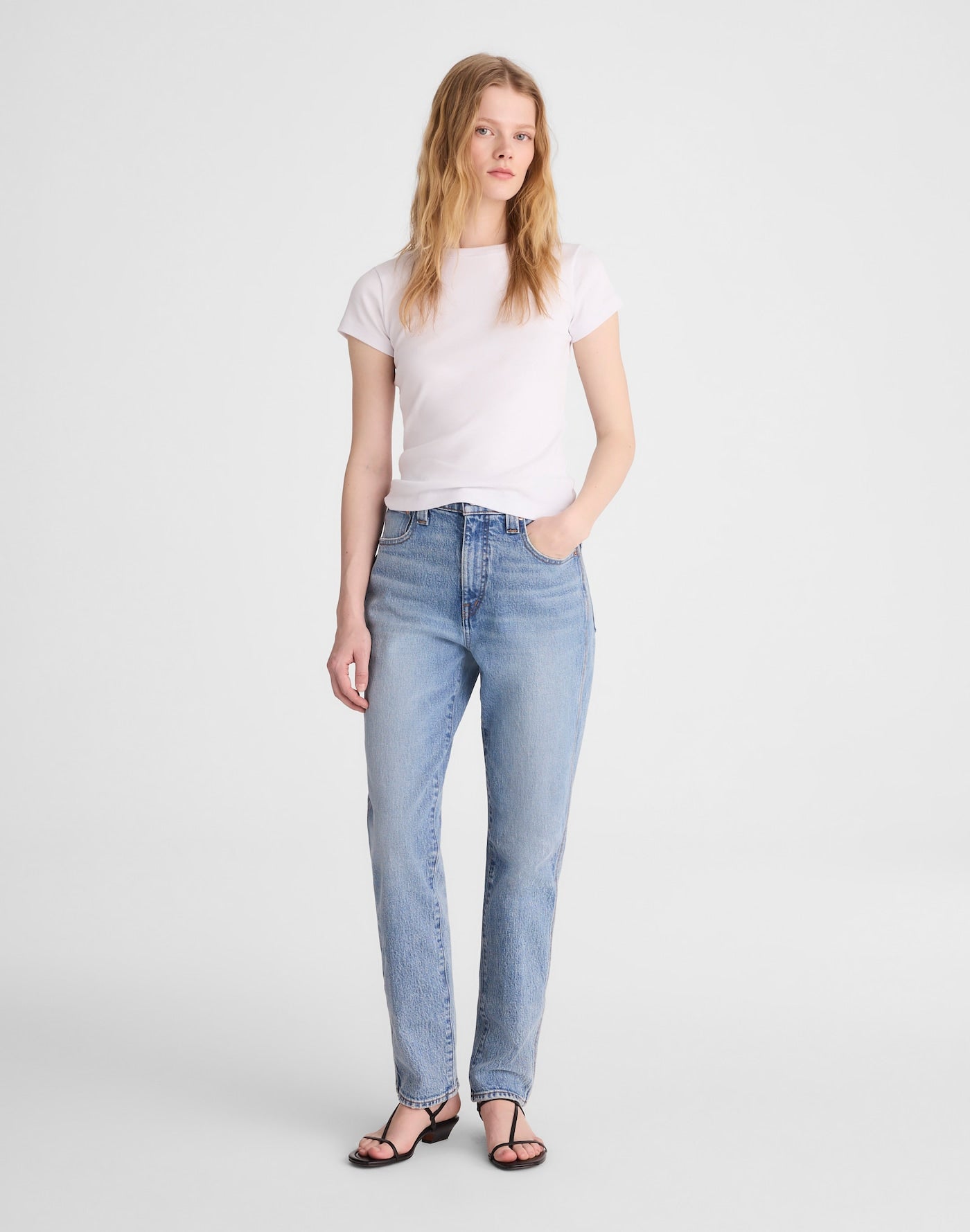 Madewell The Perfect Vintage Jean in Raebrook Wash 99% Cotton 1% Elastane