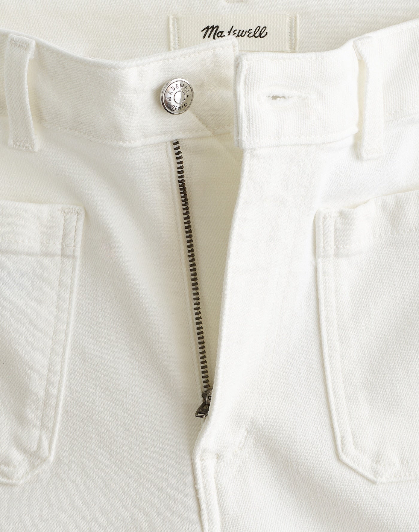 Madewell The Curvy Emmy Wide-Leg Jean in Super Stretch Denim 93% Cotton 5% Polyester 2% Elastane