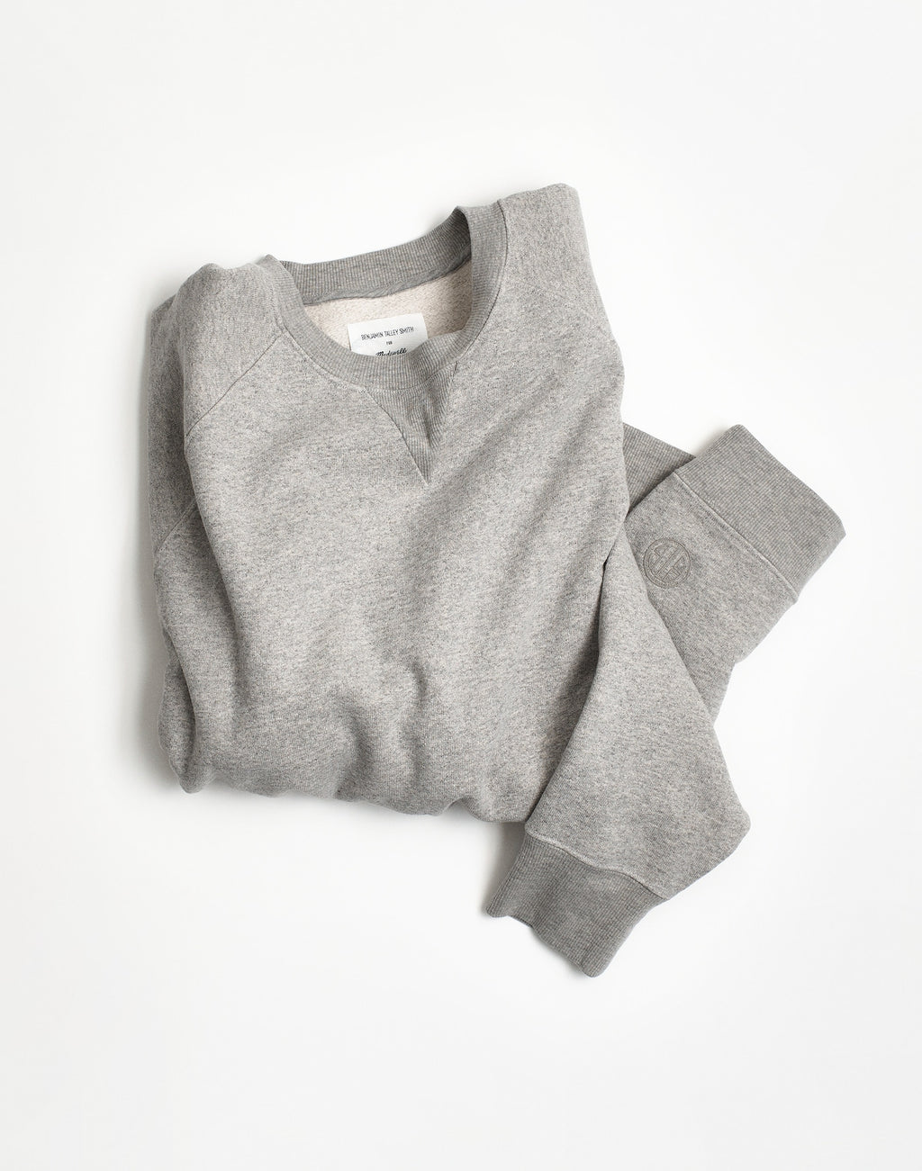 Madewell x Benjamin Talley Smith The Belleview Oversized Sweatshirt 96% Cotton 4% Polyester