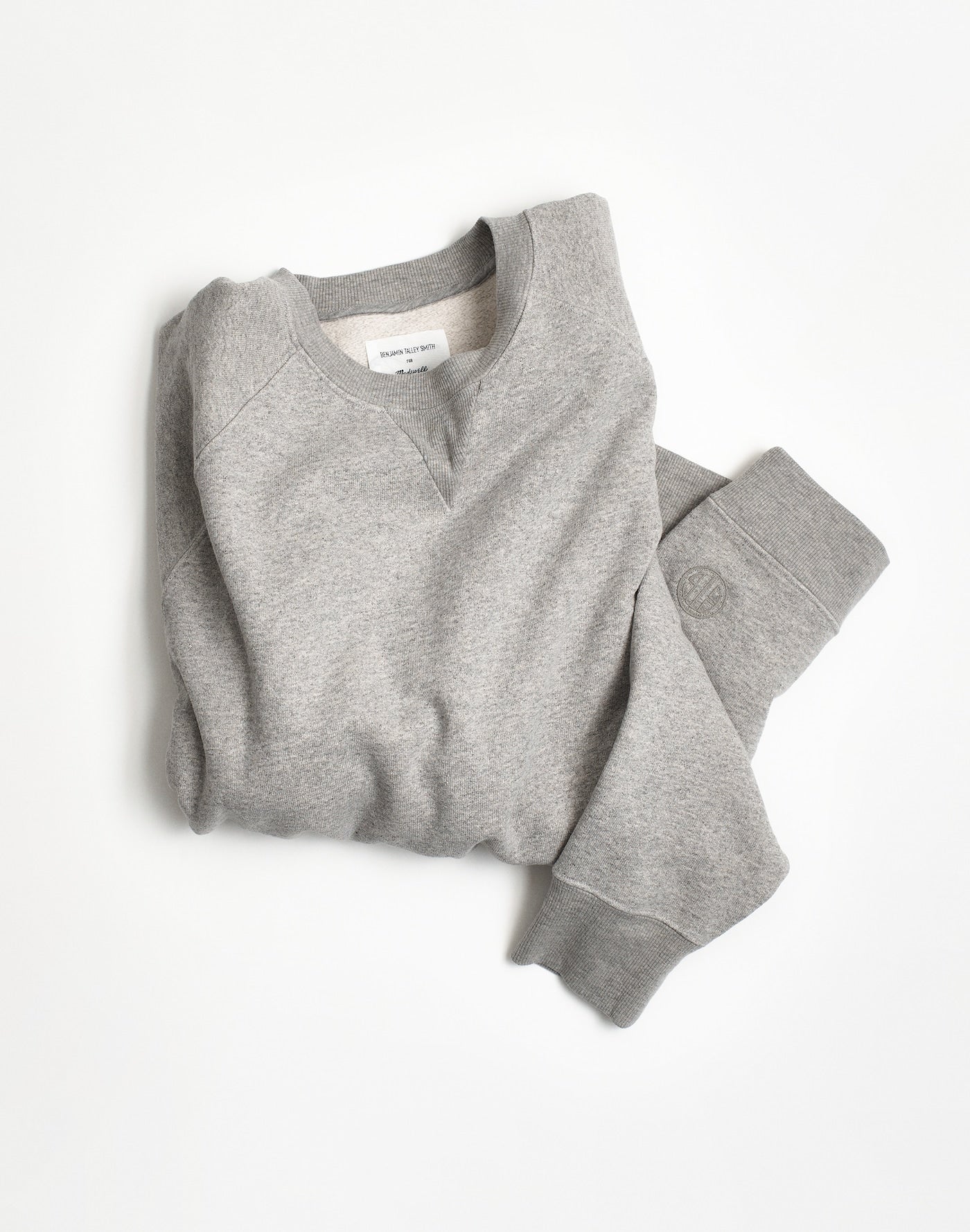 Madewell x Benjamin Talley Smith The Belleview Oversized Sweatshirt 96% Cotton 4% Polyester