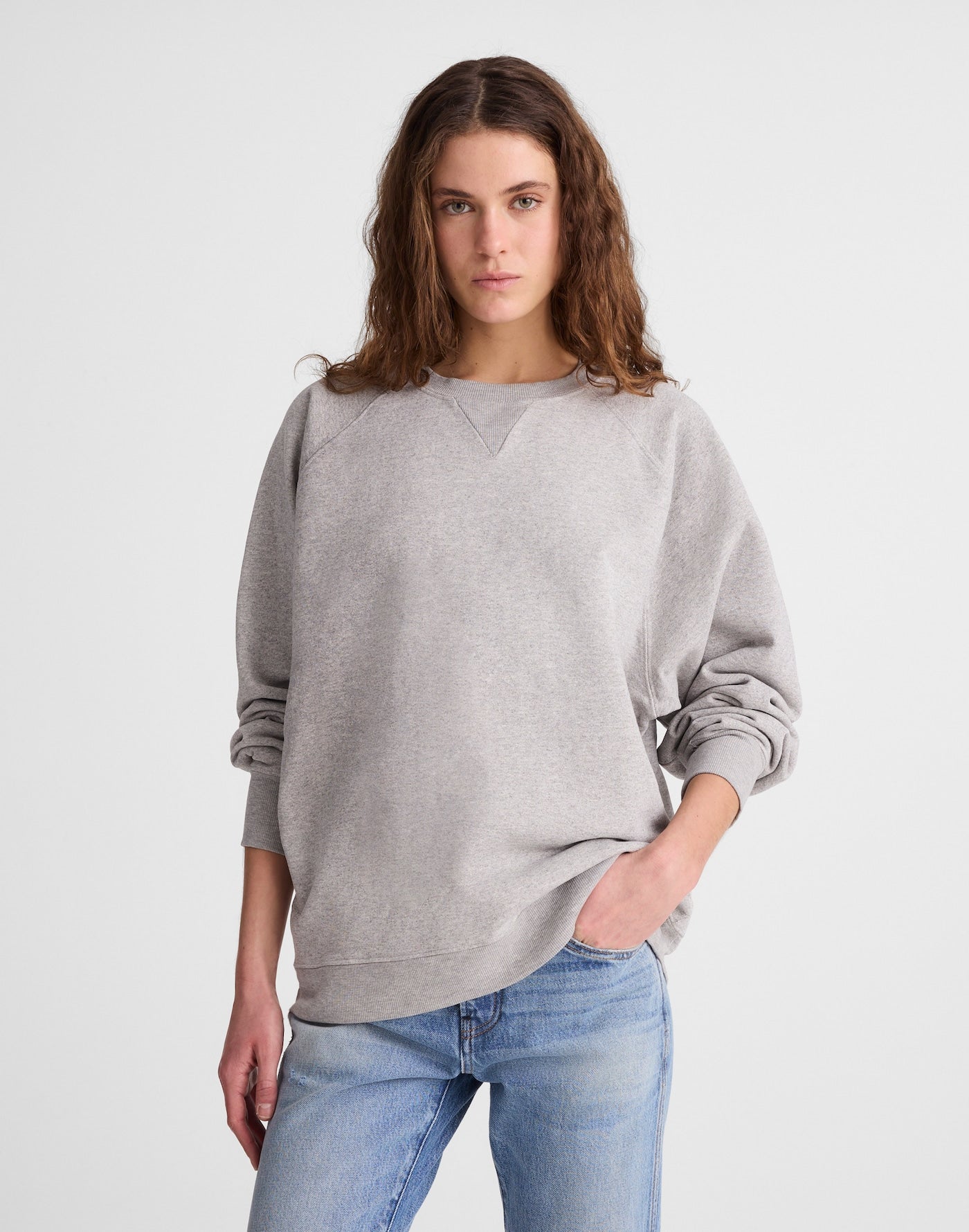 Madewell x Benjamin Talley Smith The Belleview Oversized Sweatshirt 96% Cotton 4% Polyester