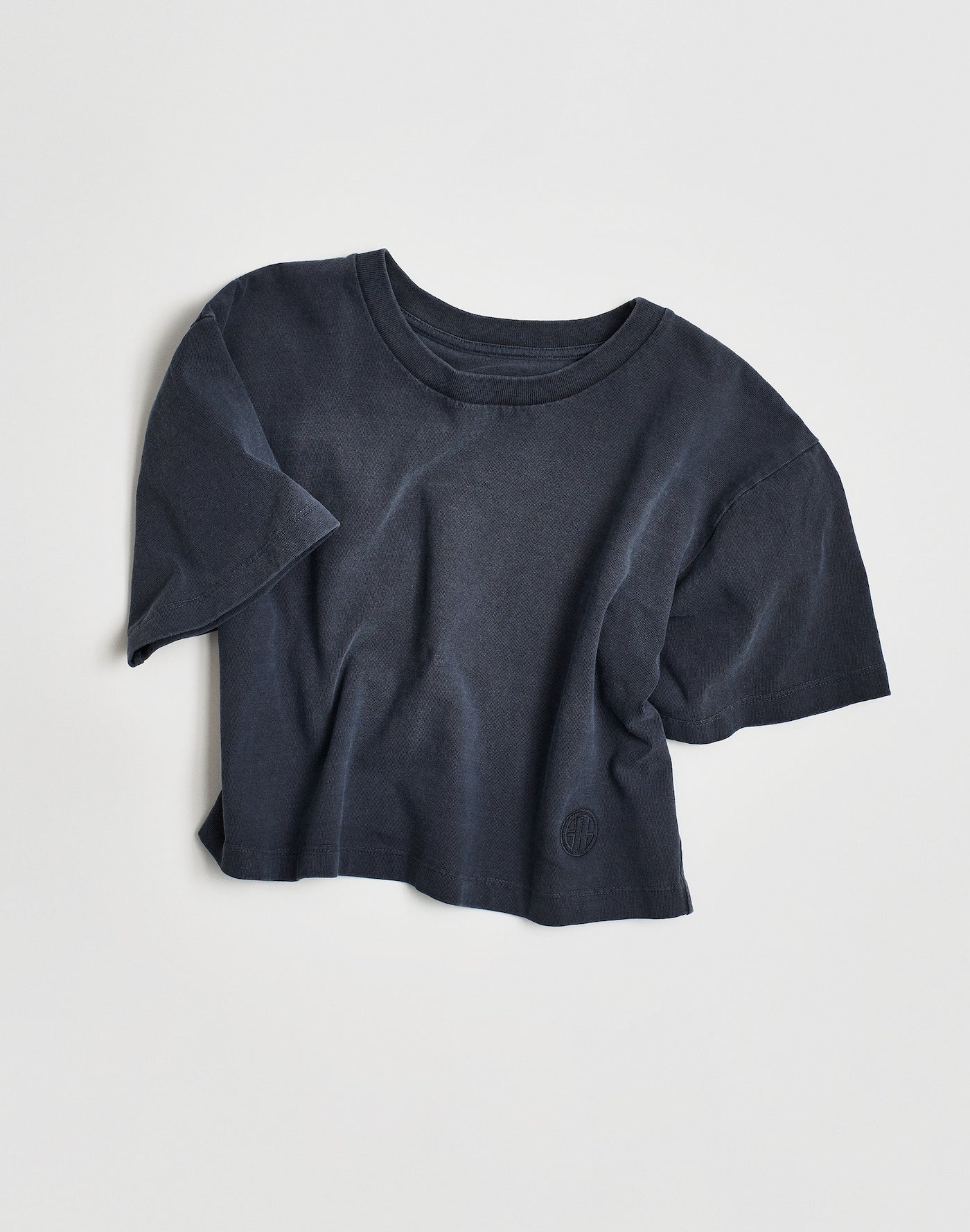 Madewell x Benjamin Talley Smith The Sullivan Boxy Crop Tee 100% Cotton