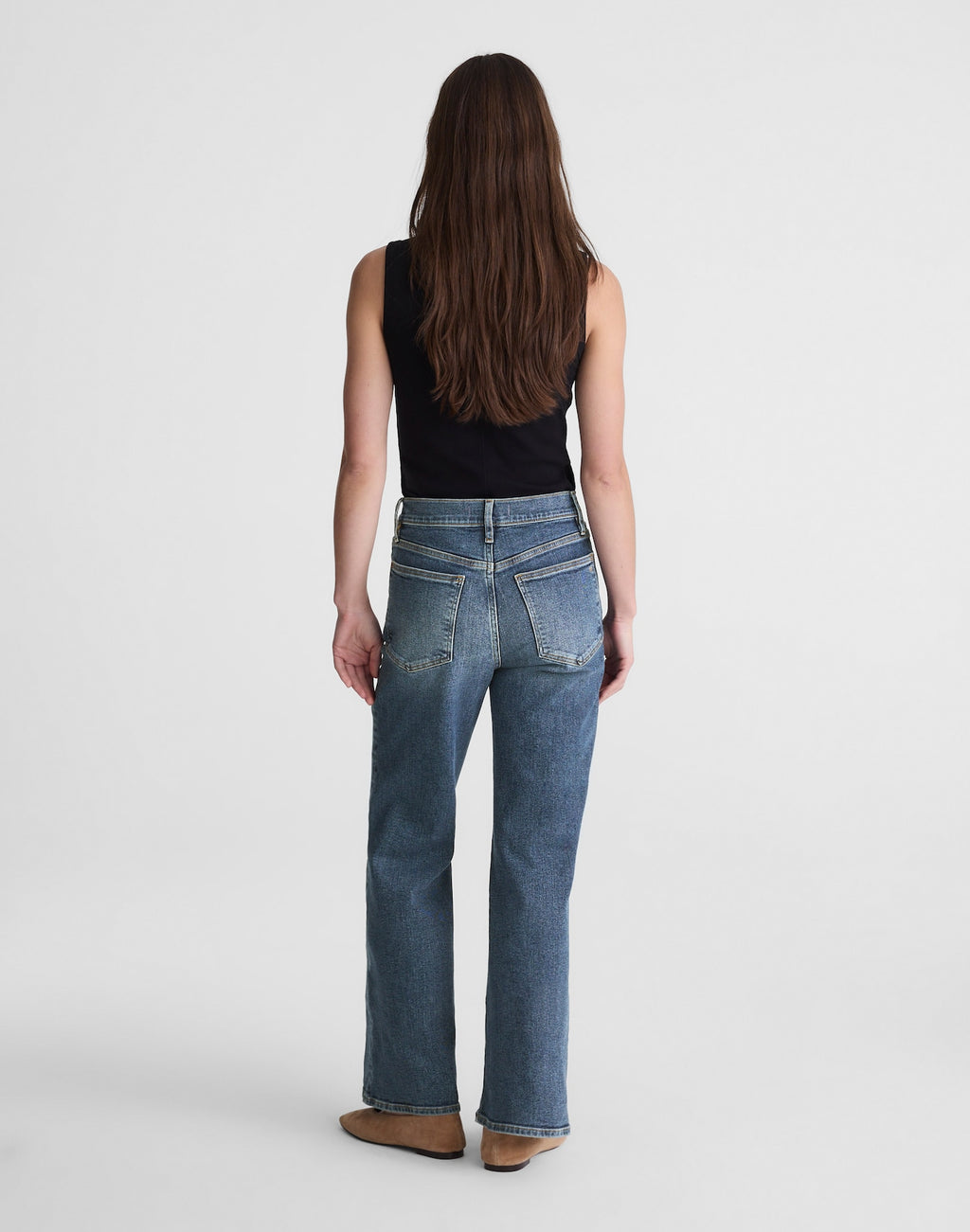 Madewell Circular Wide-Leg Jean in Premium ISKO Denim 71% Recycled Cotton 23% Viscose 4% Recycled Polyester 2% Elastane