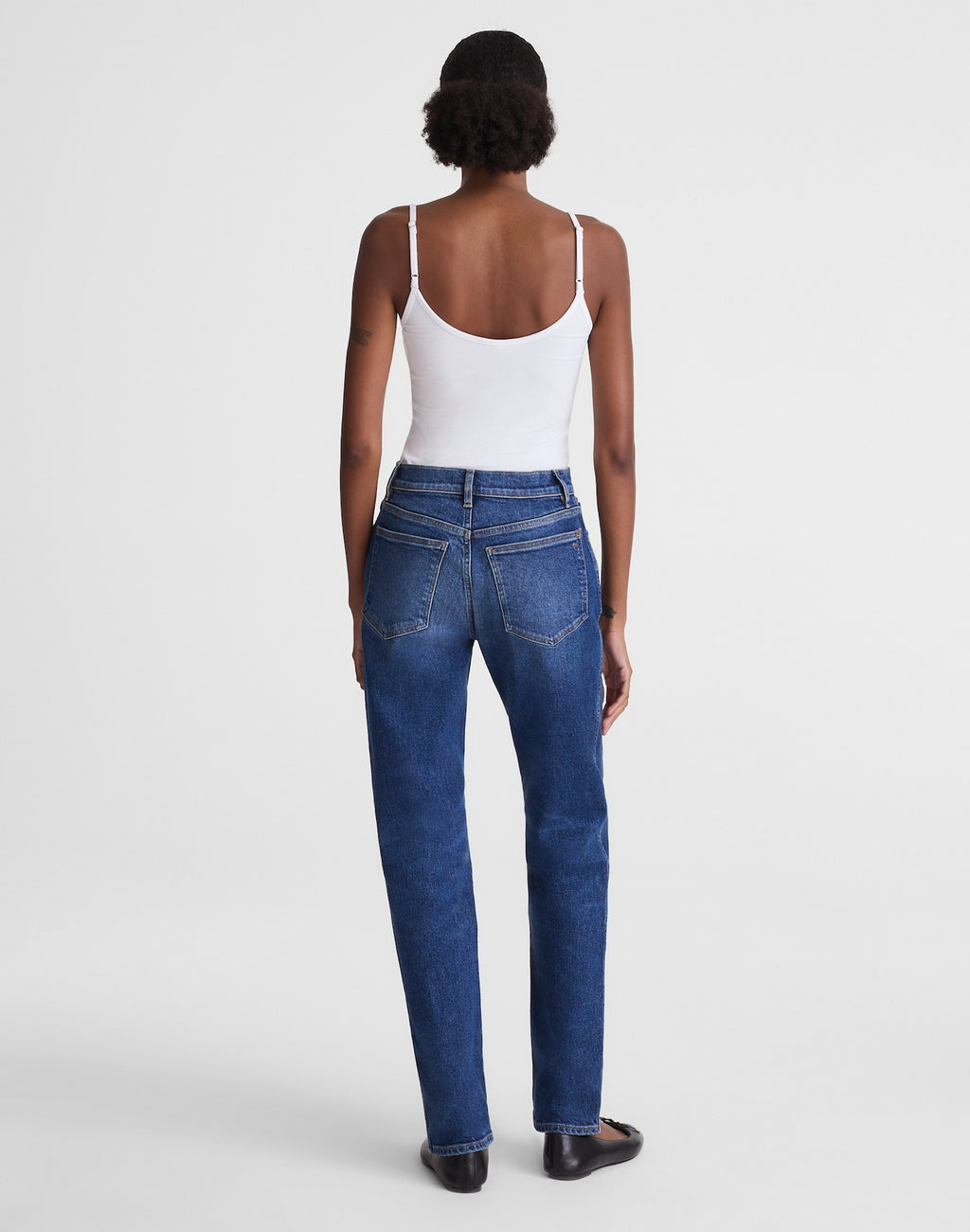 Circular Longline Straight Jean in Premium ISKO Denim