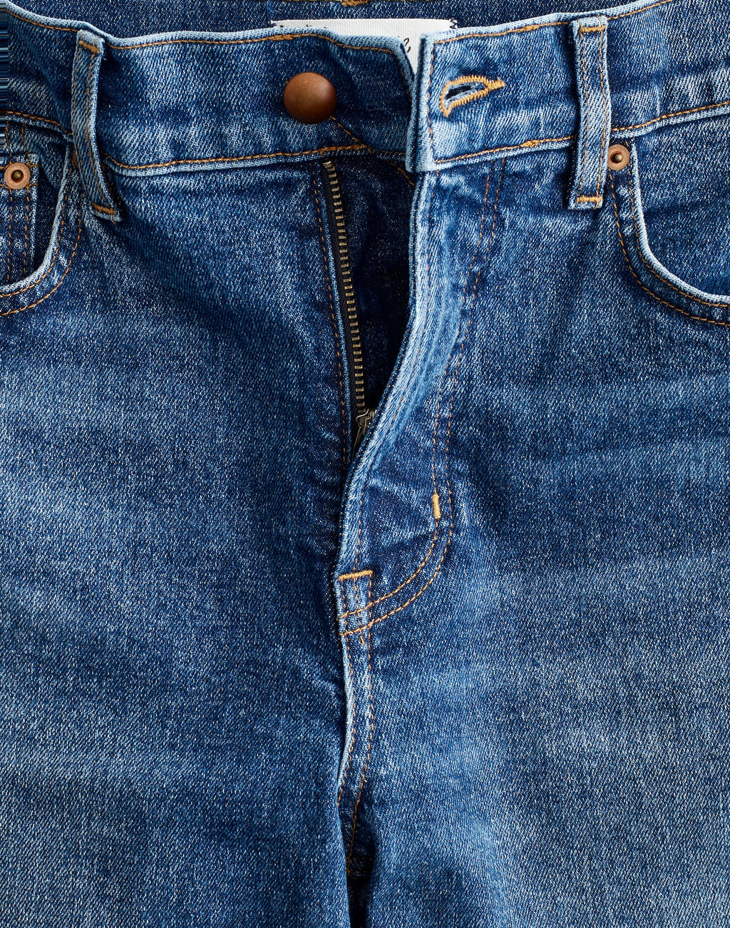 Circular Longline Straight Jean in Premium ISKO Denim