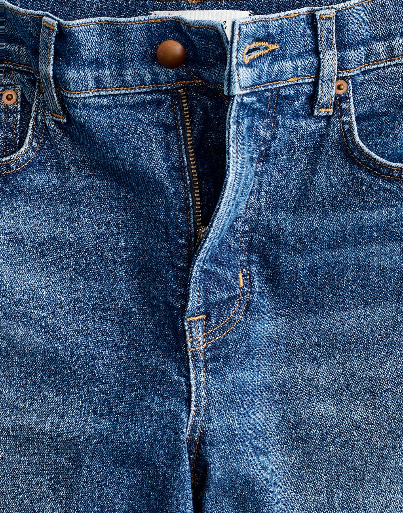 Circular Longline Straight Jean in Premium ISKO Denim