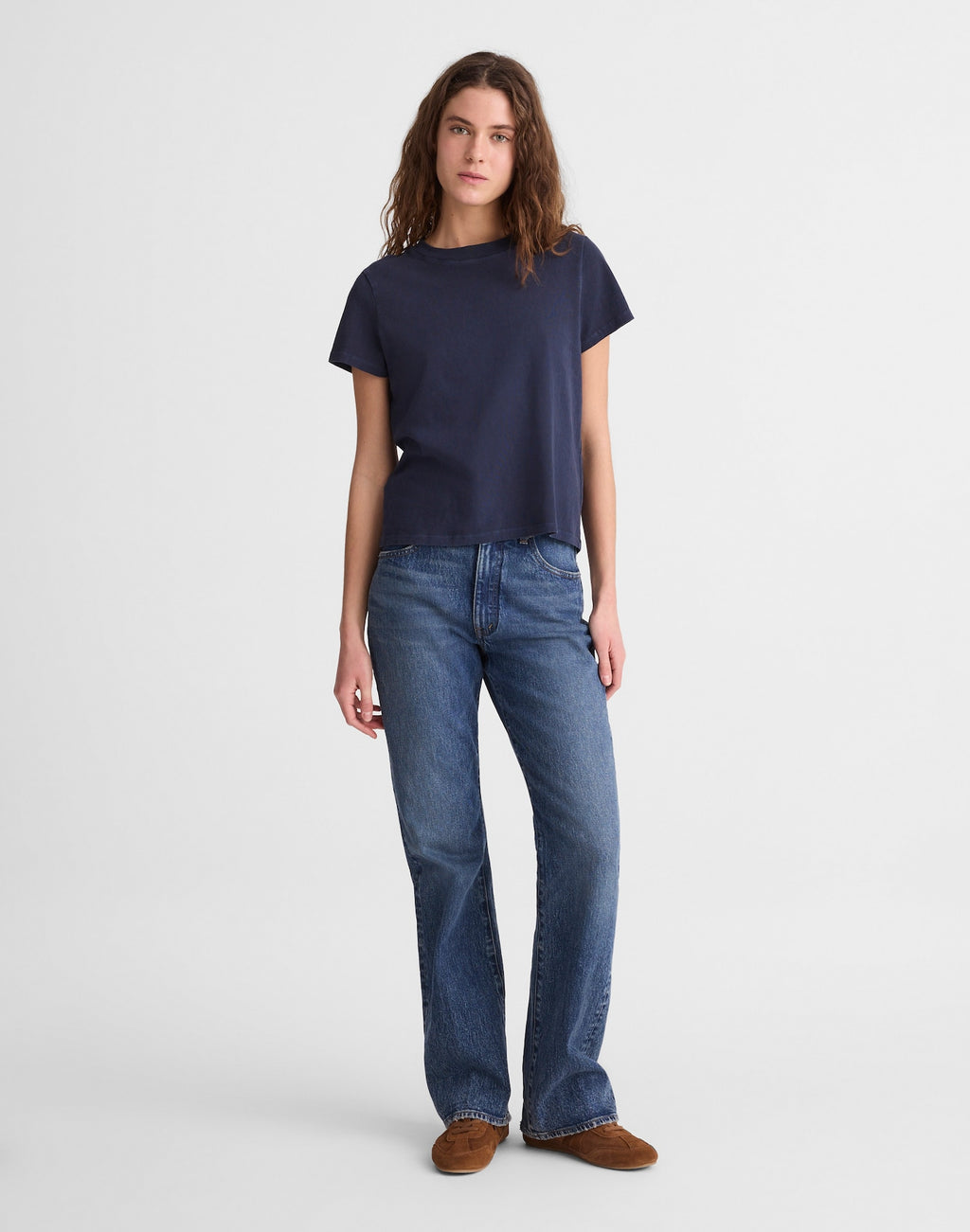 Madewell The Relaxed Tee in Vintage Jersey 100% Cotton