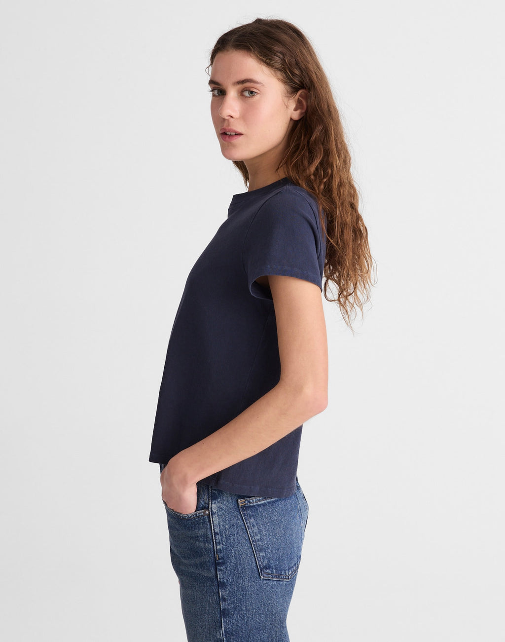 Madewell The Relaxed Tee in Vintage Jersey 100% Cotton