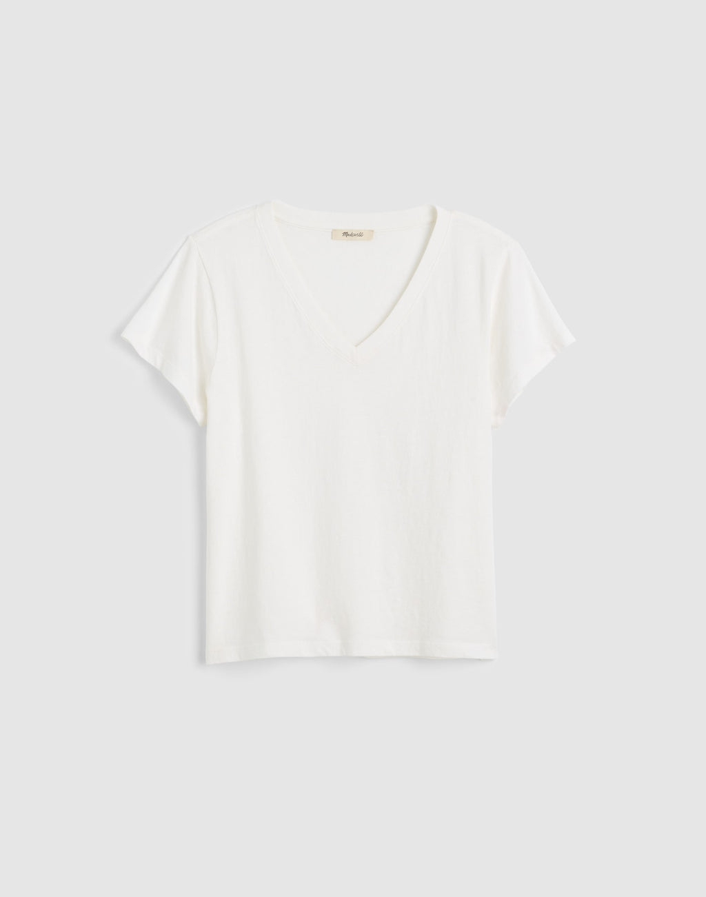 Madewell The Relaxed V-Neck Tee in Vintage Jersey 100% Cotton