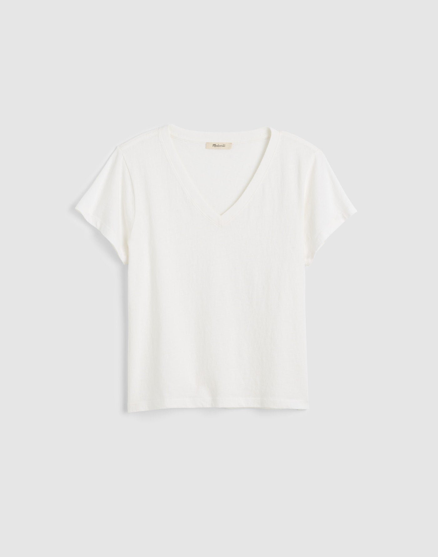 Madewell The Relaxed V-Neck Tee in Vintage Jersey 100% Cotton