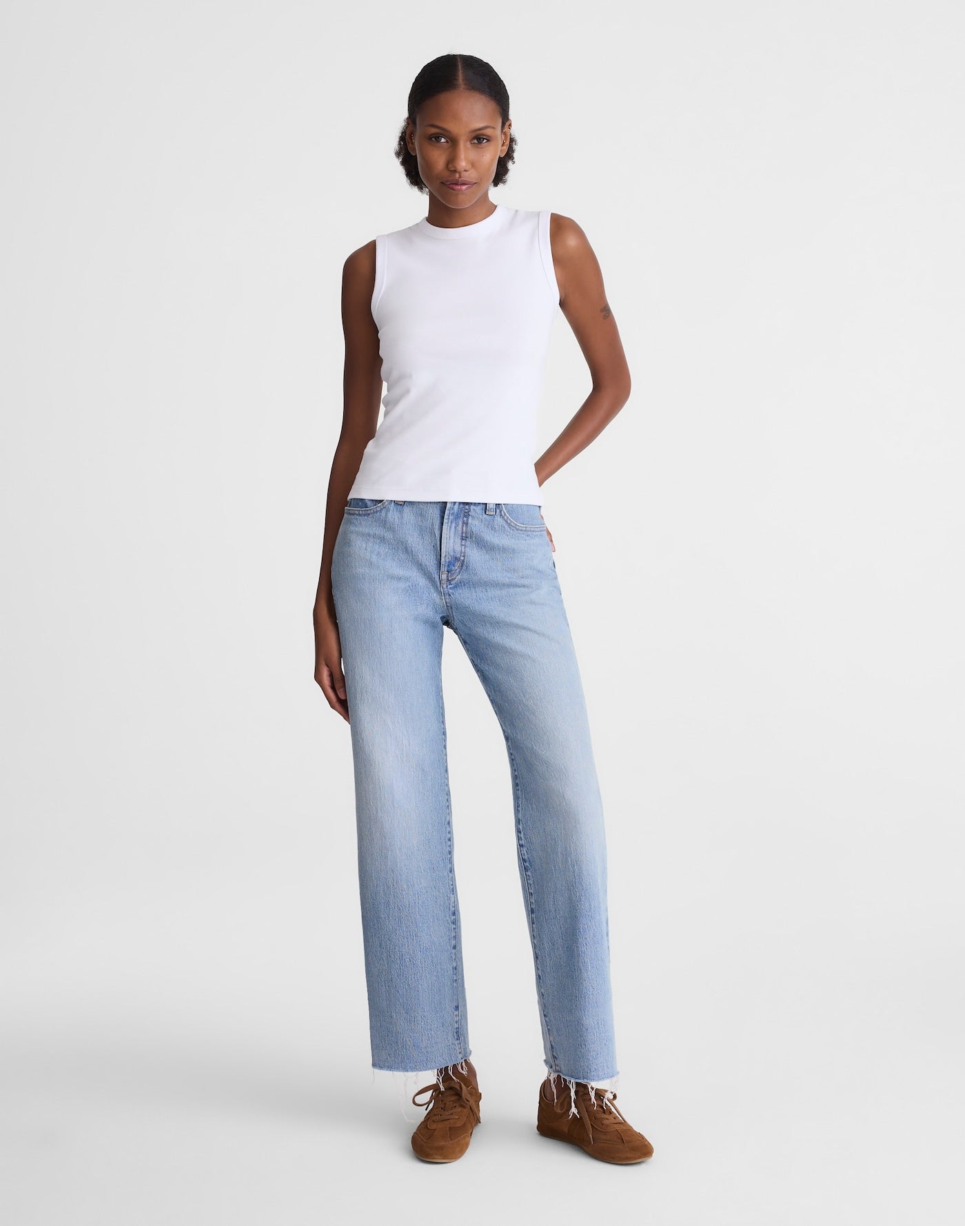 Madewell '90s Shell Tank Compact Cotton