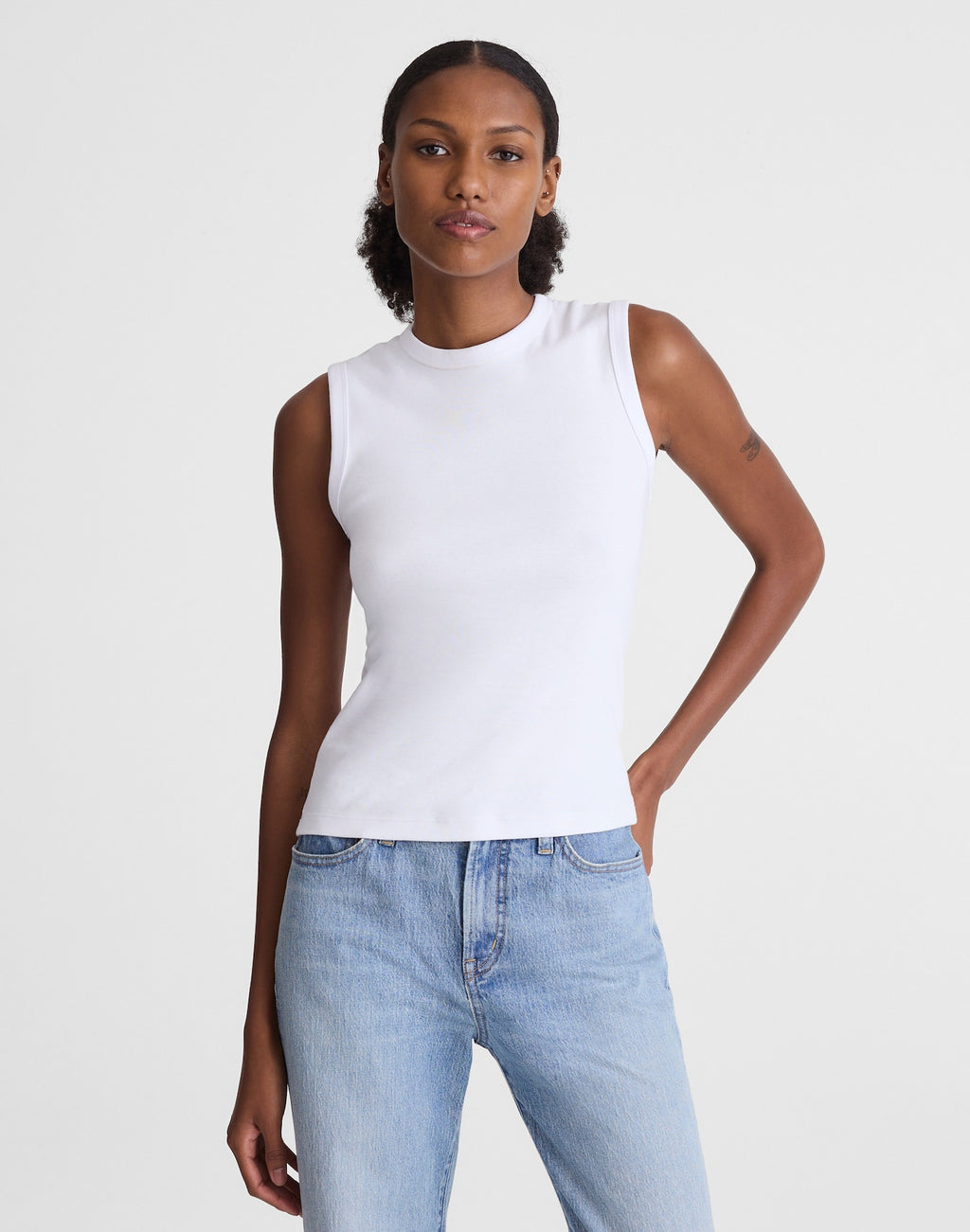 Madewell '90s Shell Tank Compact Cotton