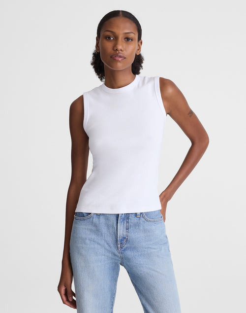 Madewell '90s Shell Tank Compact Cotton