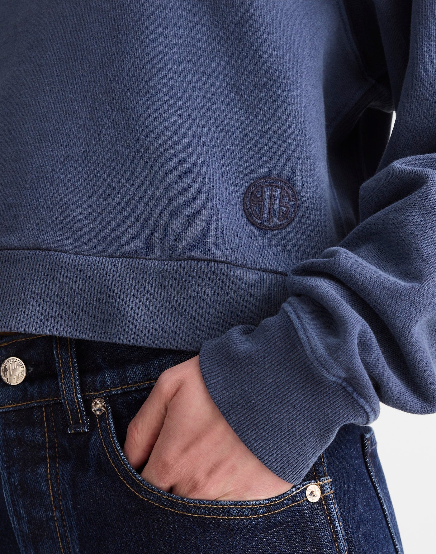 Madewell x Benjamin Talley Smith The Armory Classic Sweatshirt 100% Cotton