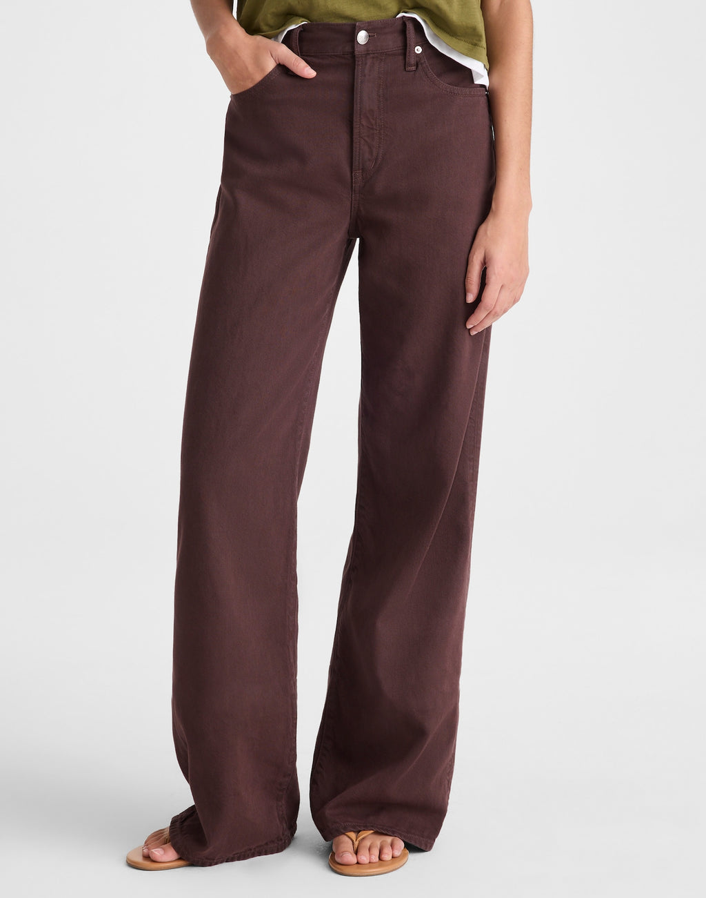 Madewell The Curvy Ultimate Wide-Leg Jean in Airy Denim 64% Cotton 36% TENCEL Lyocell