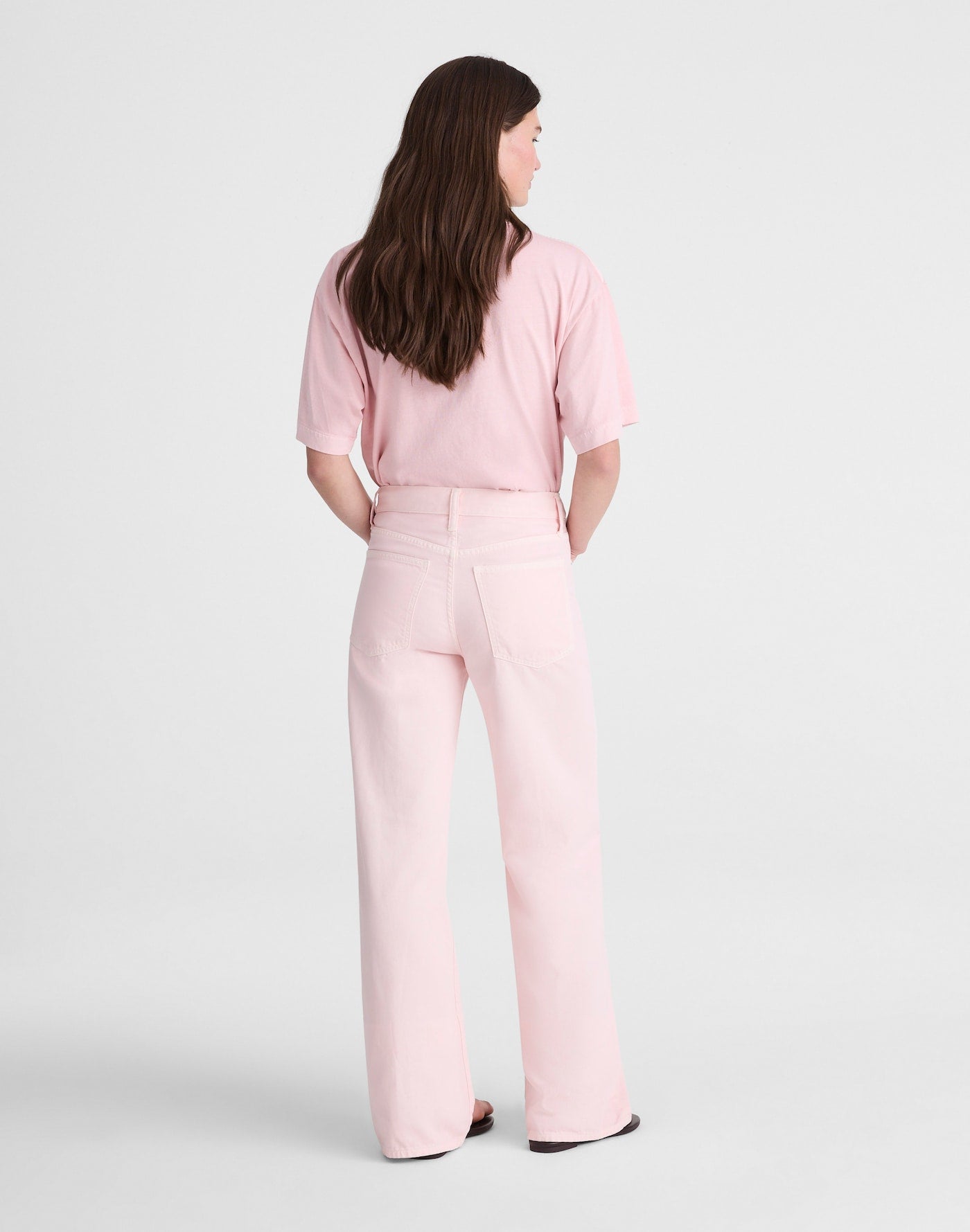 Madewell x Shopbop Ultimate Wide-Leg Jean in Airy Denim 61% Cotton 39% TENCEL Lyocell