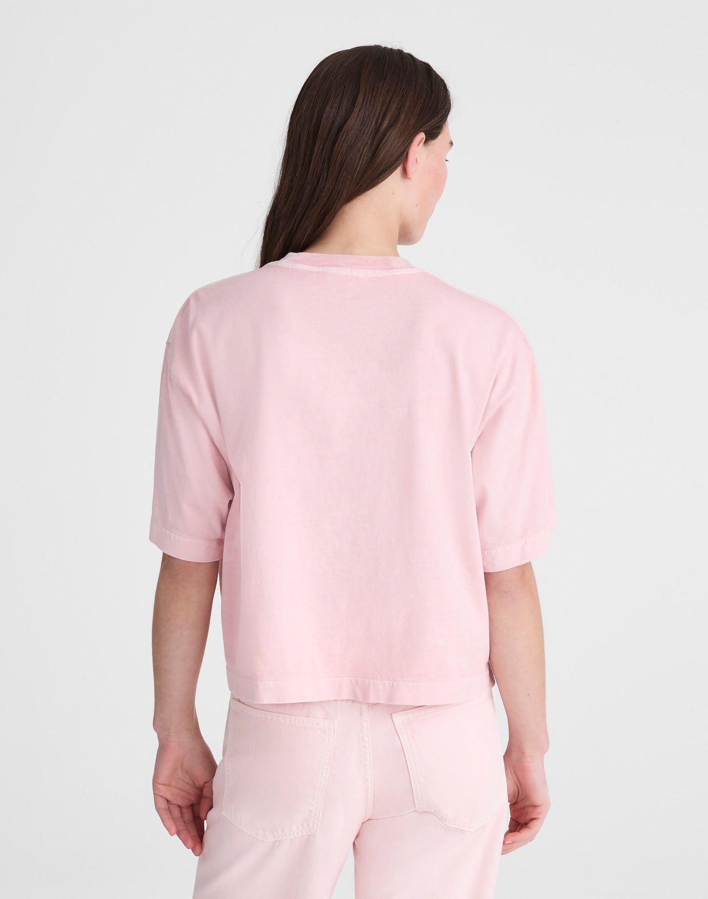 Boxy Crop Tee Allday Jersey 100% Cotton
