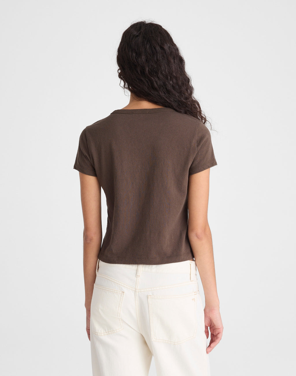 Madewell The Relaxed Baby Tee in Vintage Jersey 100% Cotton