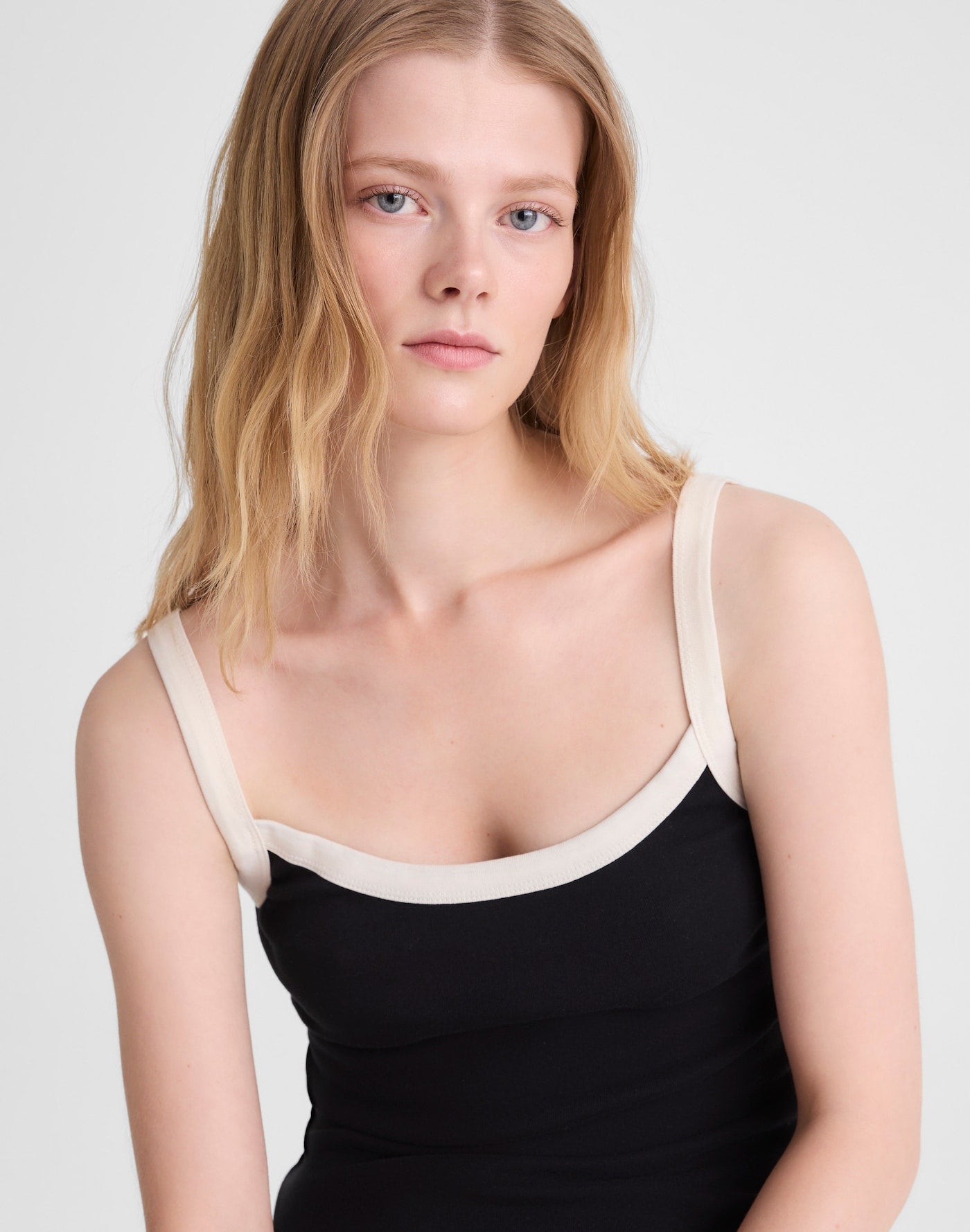 Madewell The 90s Cami in Compact Cotton 100% Cotton