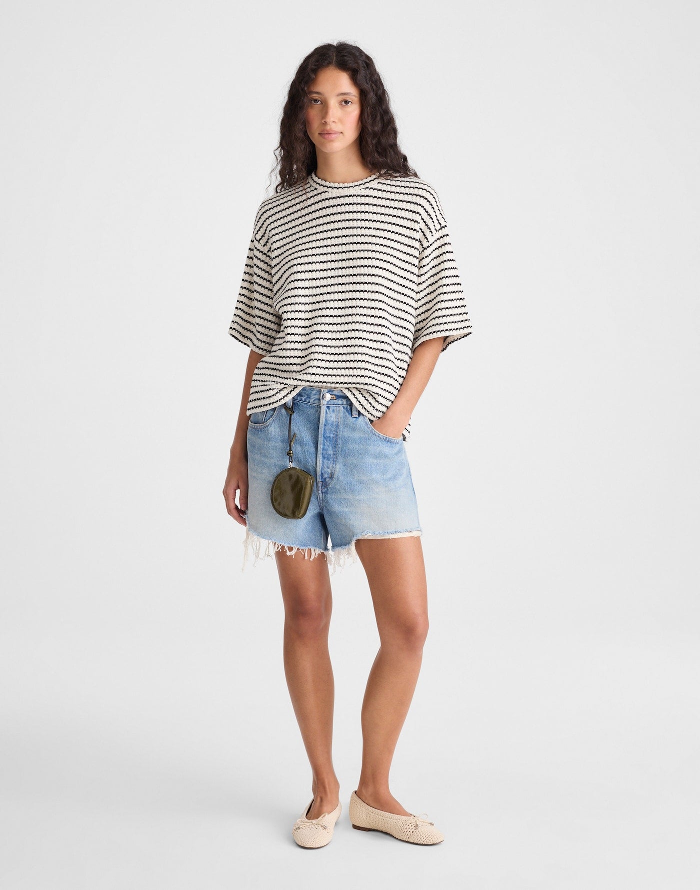 Madewell Boxy Crop Tee Allday Jersey Cotton Recycled Polyester